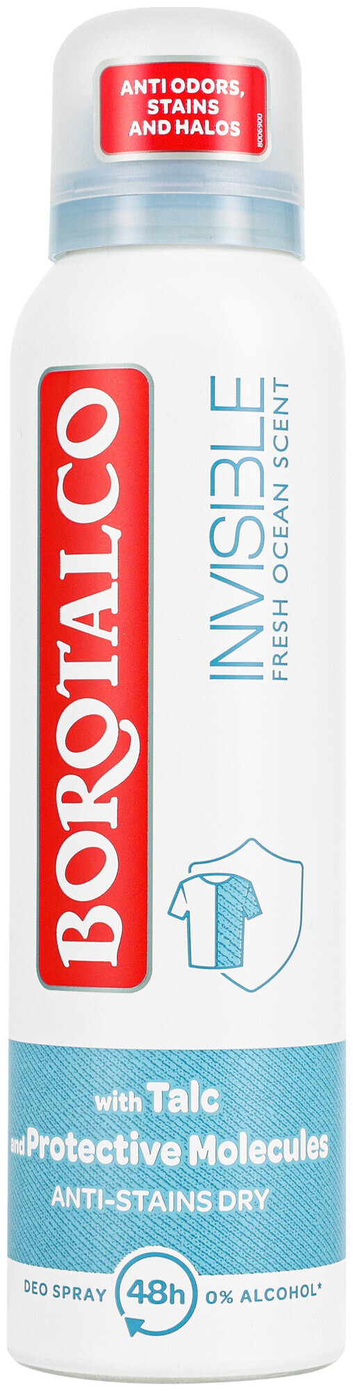 Image of Borotalco Deo Invisible Fresh Spray