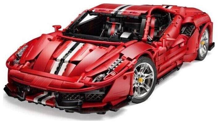 Image of Cada C61042W - Master Red Super Car 1:8 inkl Power System