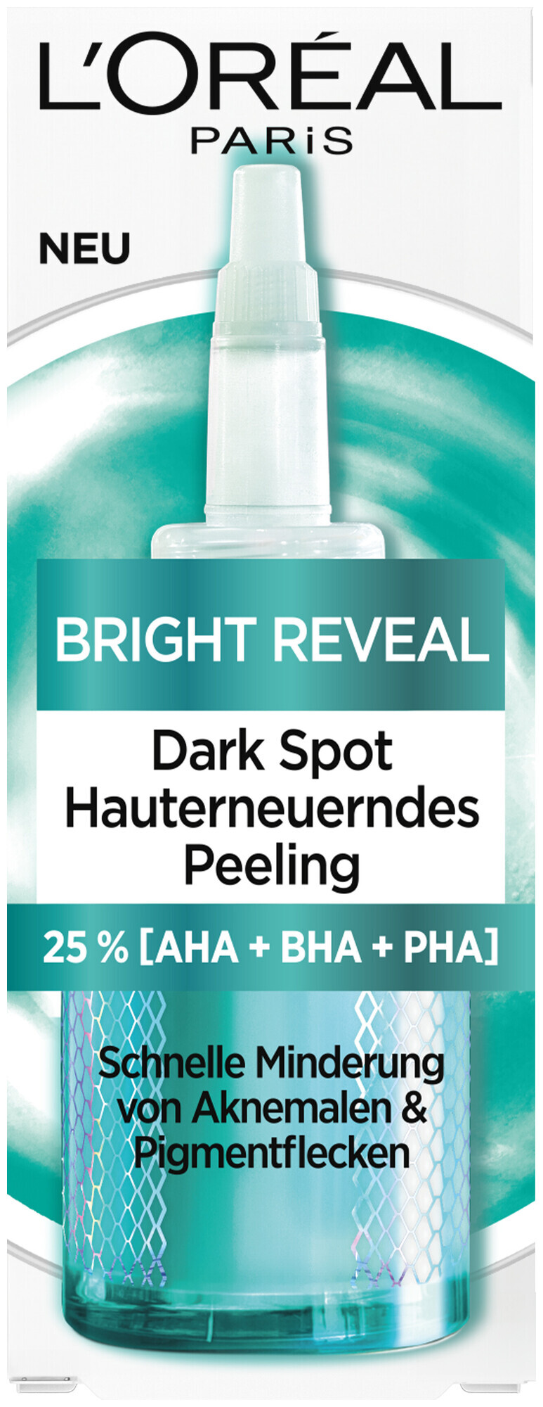 Image of L'Oréal Paris Bright Reveal Dark Spot Hauterneuerndes Peeling 25 % [Aha + BHA + Pha], 25.0ml