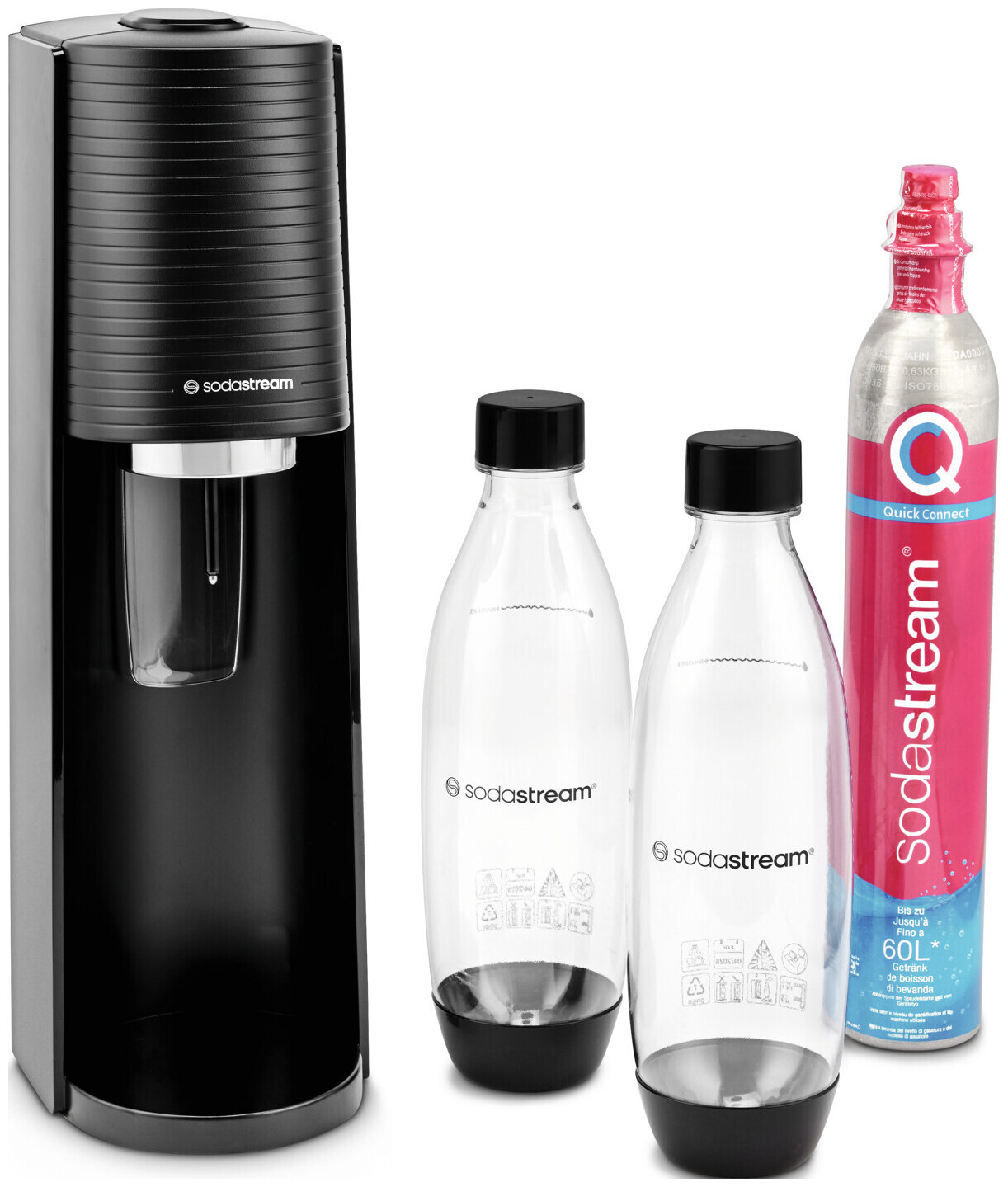 Gazéificateur Sodastream Terra Noir Megapack