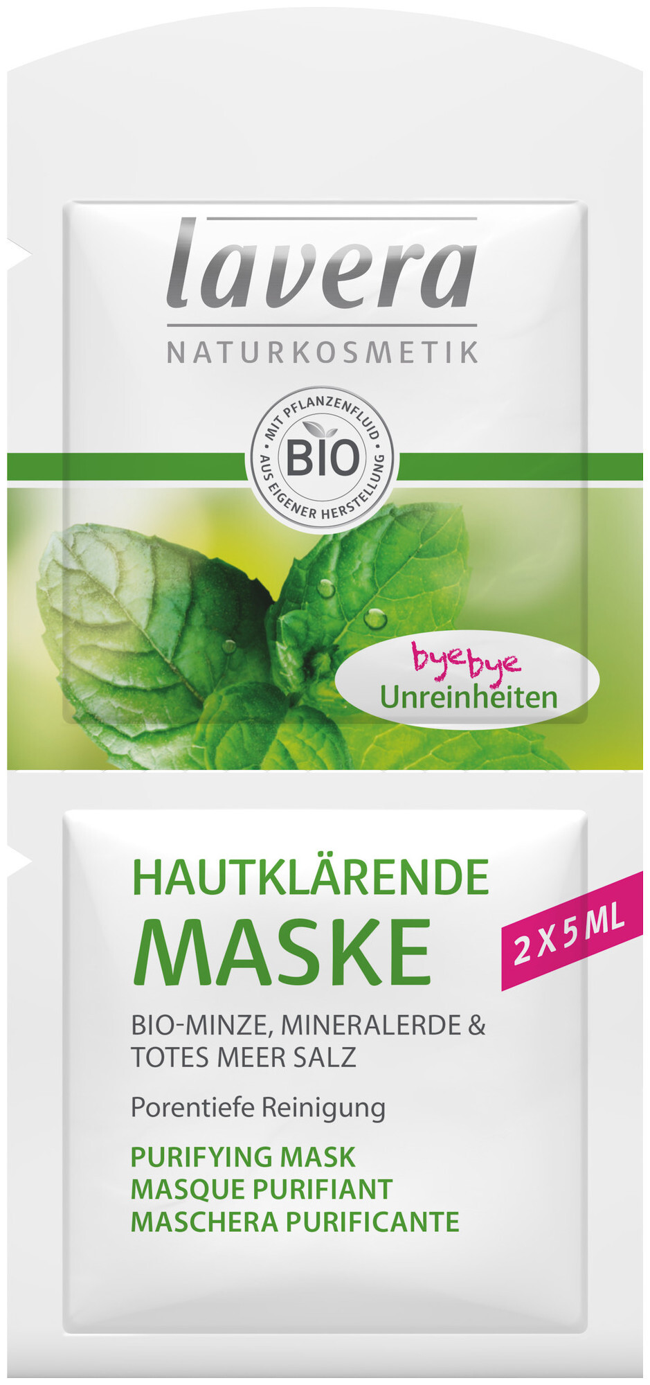 Image of lavera Hautklärende Maske Minze