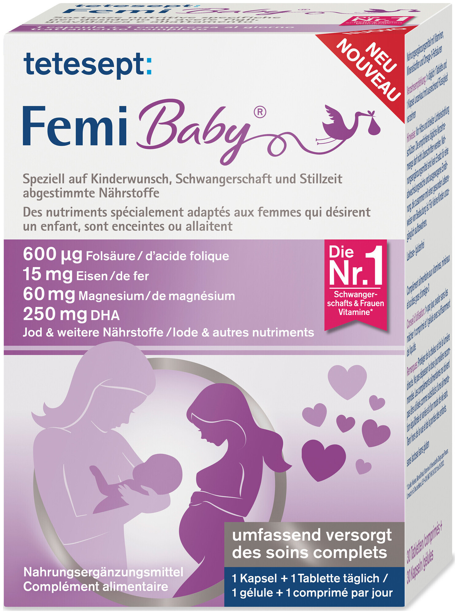 tetesept Femi Baby FTA Kapseln 2x30 Stück