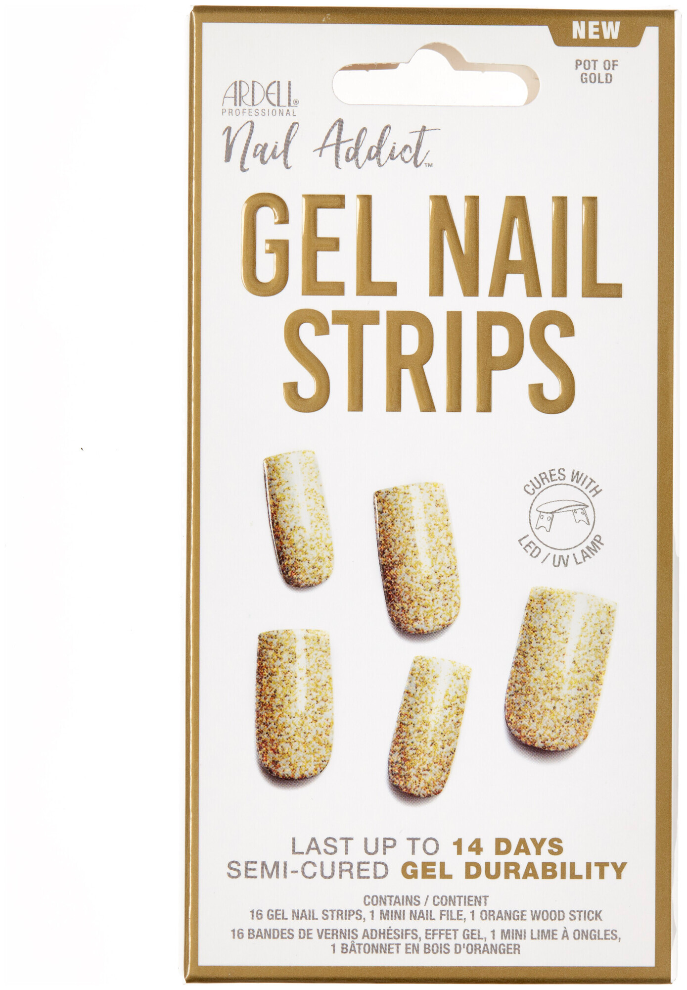 Image of Ardell Gel Nail Strips Pot Of Gold