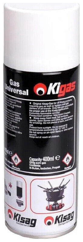 Image of Kisag Gasdose 400ml