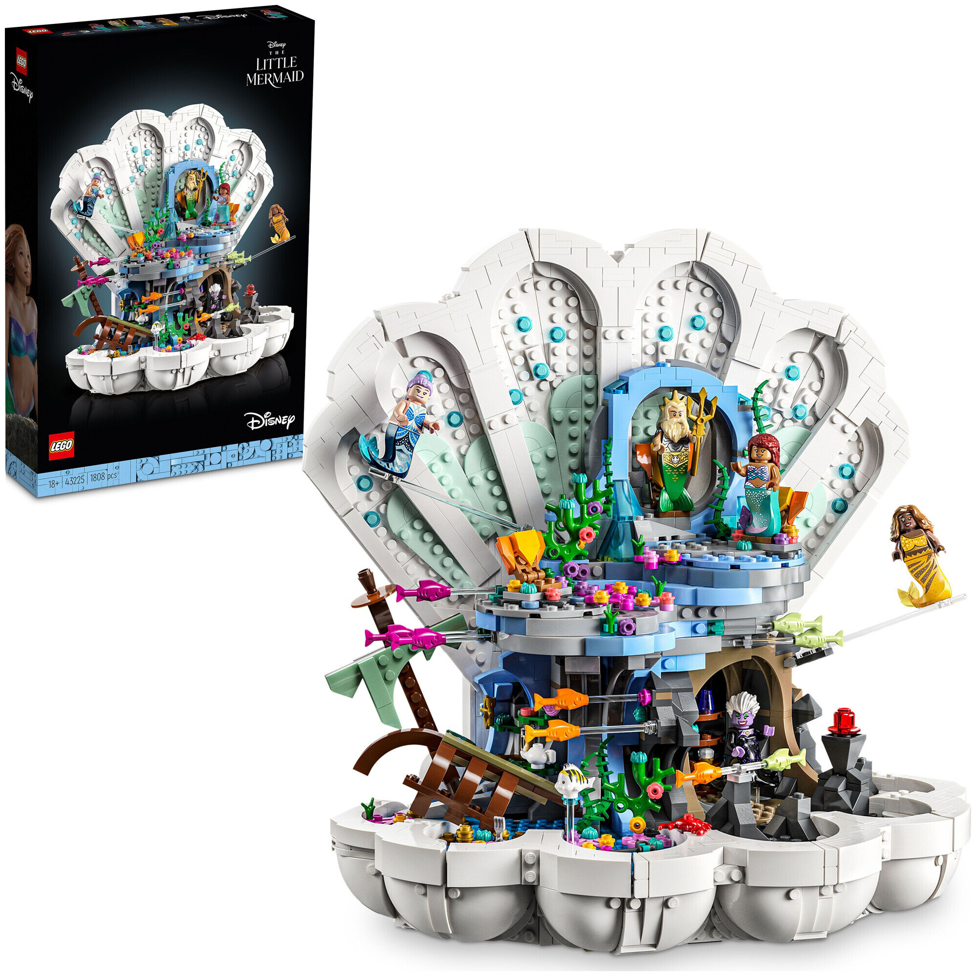Image of Lego® Disney 43225 Arielles königliche Muschel (Lego® Rare Set)
