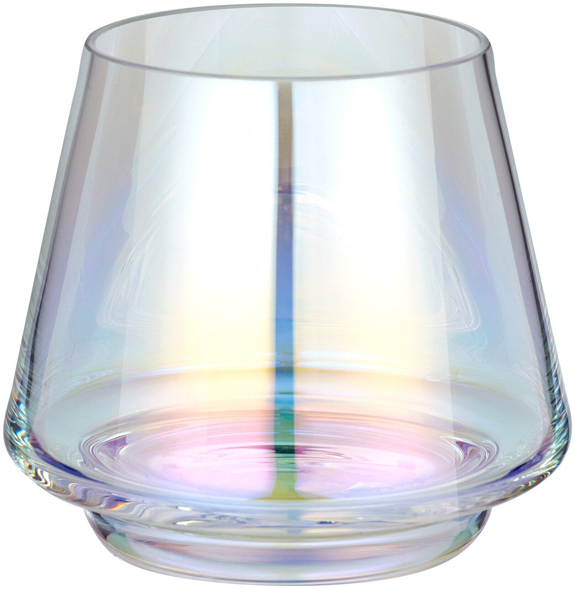 Image of Glaswindlicht irisierend 10x10x9.5cm
