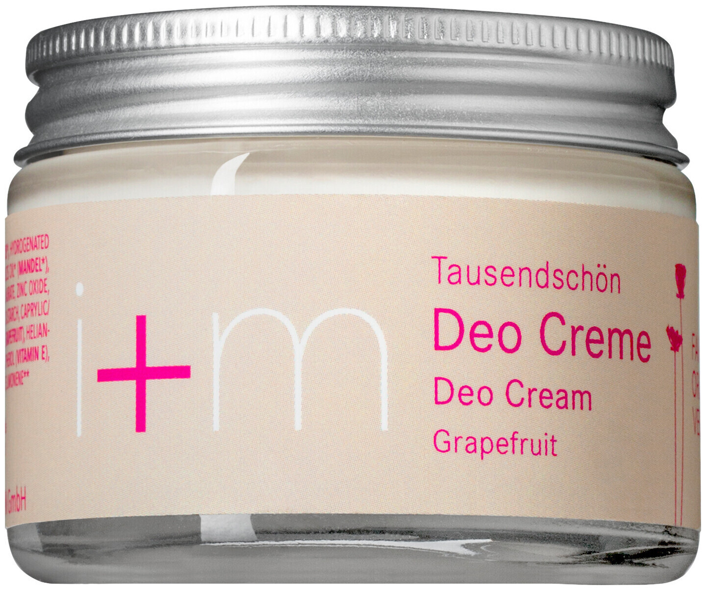 Image of i+m Grapefruit Deo Creme Zink Kokos 50 ml