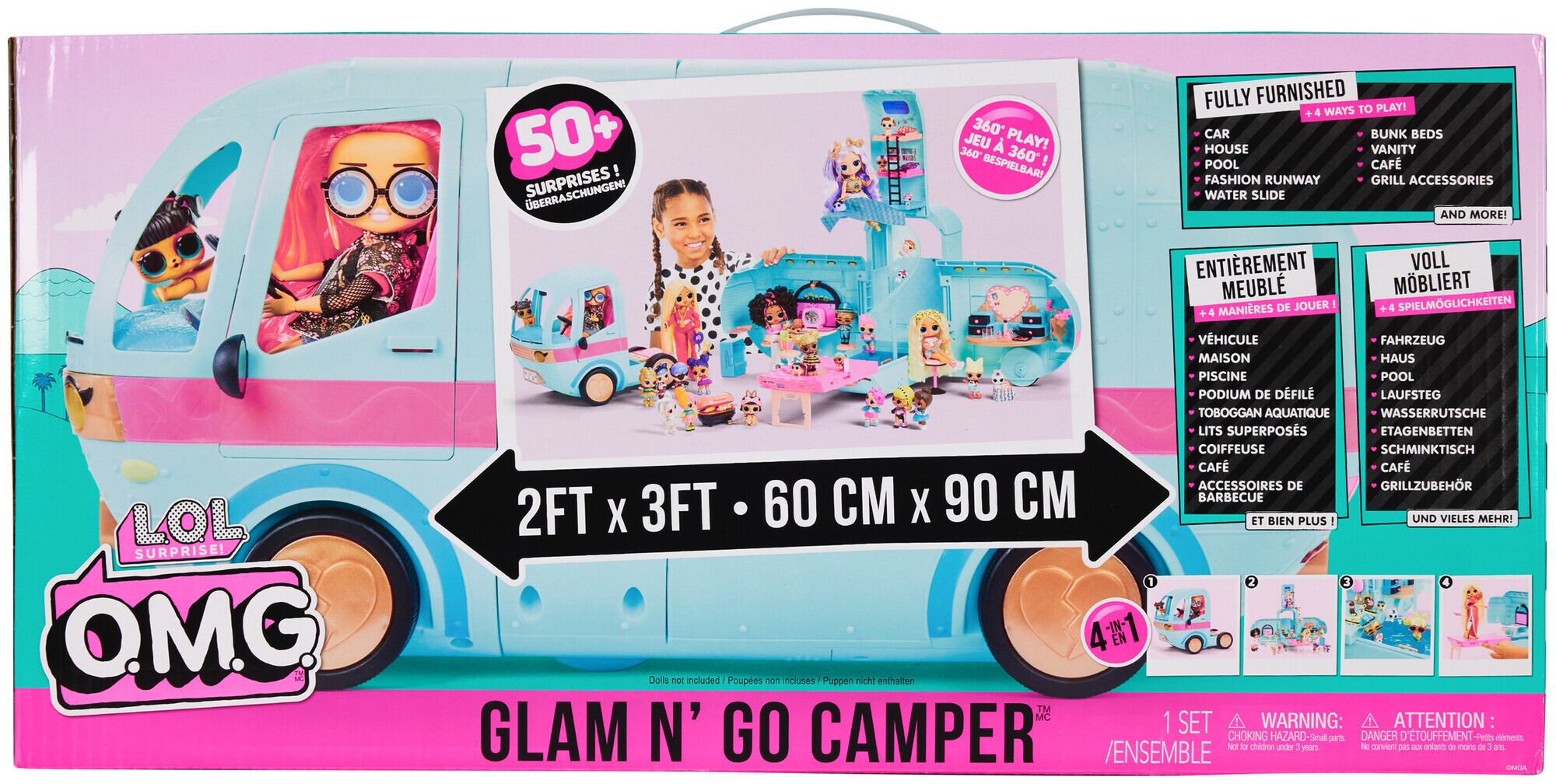 Image of L.o.l. Surprise Glam N' Go Camper
