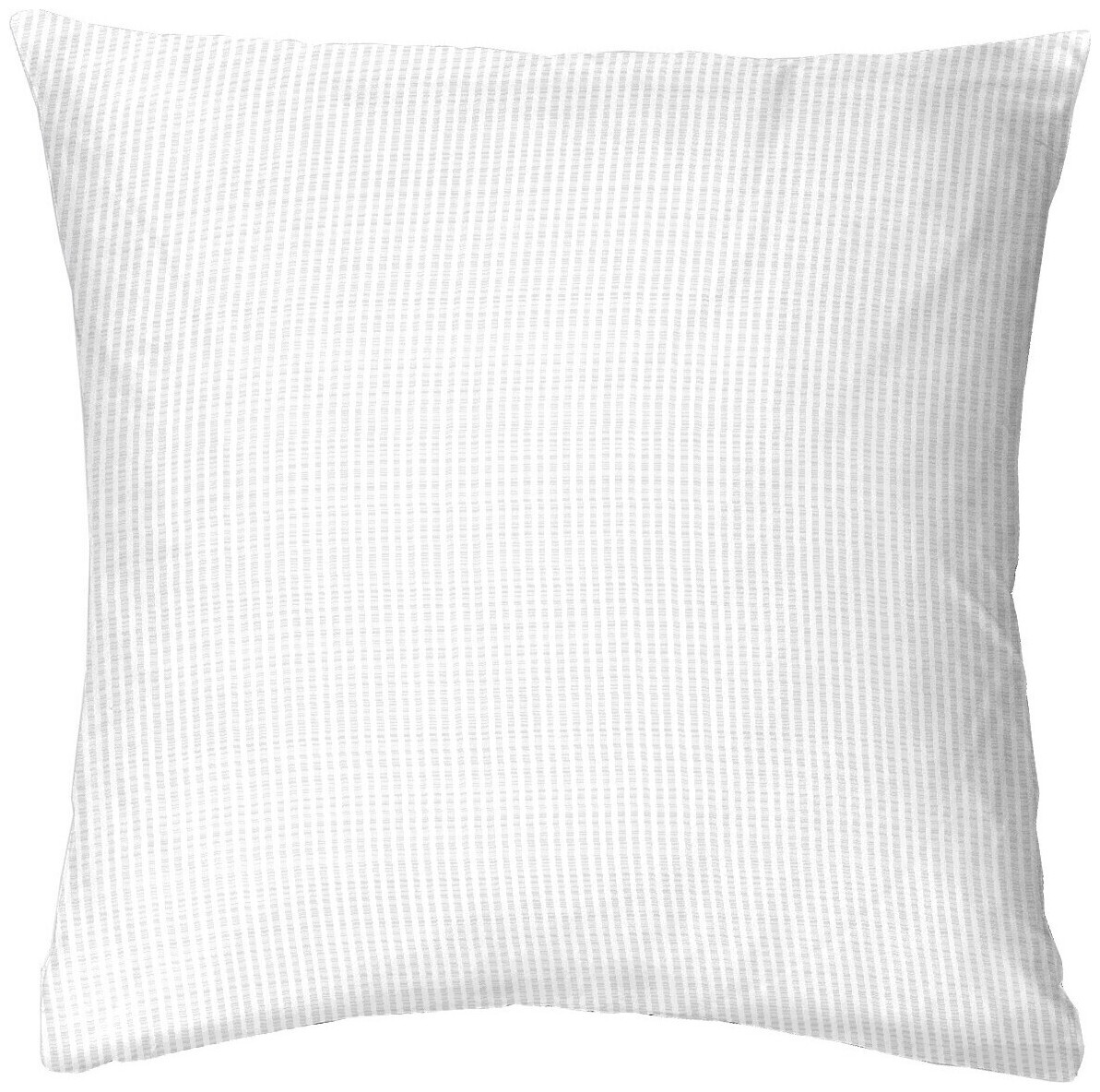 Image of Inhouse Kissen Gots Seersucker 65x65 weiss