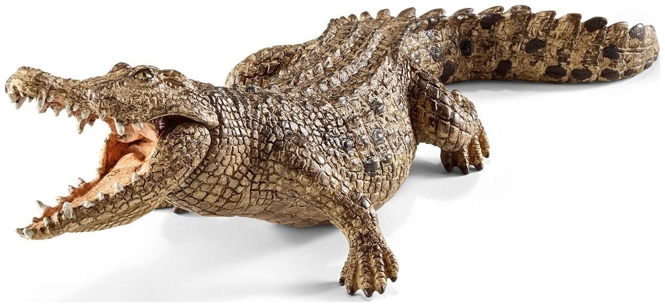 Image of Schleich Wild Life Krokodil (1 Stück, Braun)