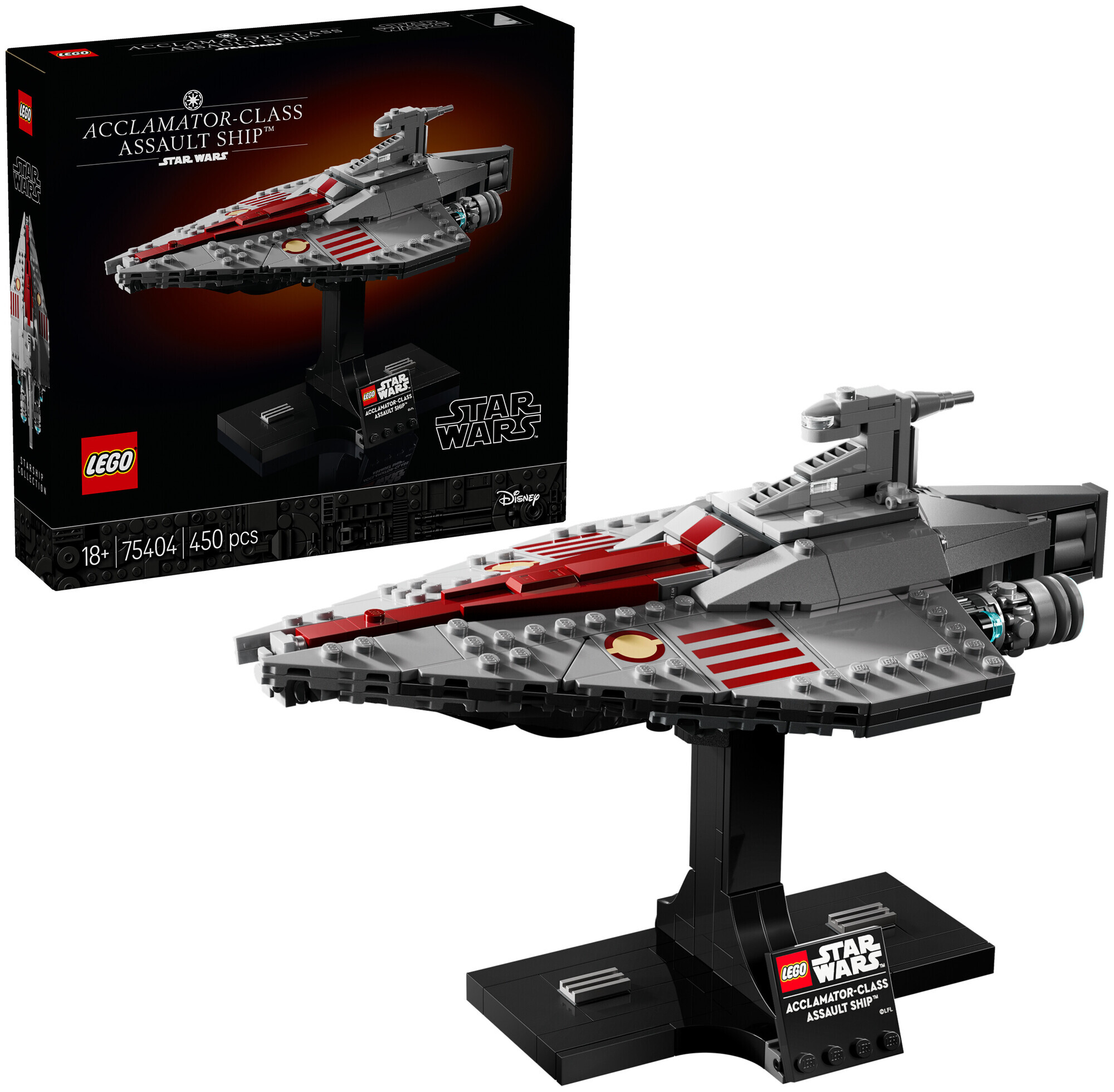 Image of Lego Star Wars Lego® Star Wars 75404 Assault Ship der Acclamator-Klasse - Sternenschiff ab 18 Jahren