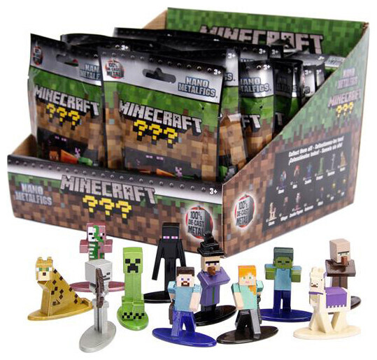 Jada Minecraft Blind Pack Nanofigs 13-asst.