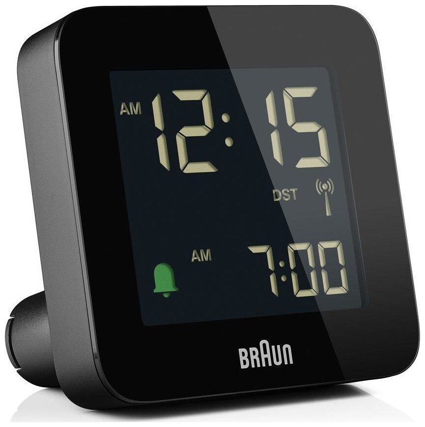 Braun Bc09B-Dcf Wecker funkgesteuert schwarz