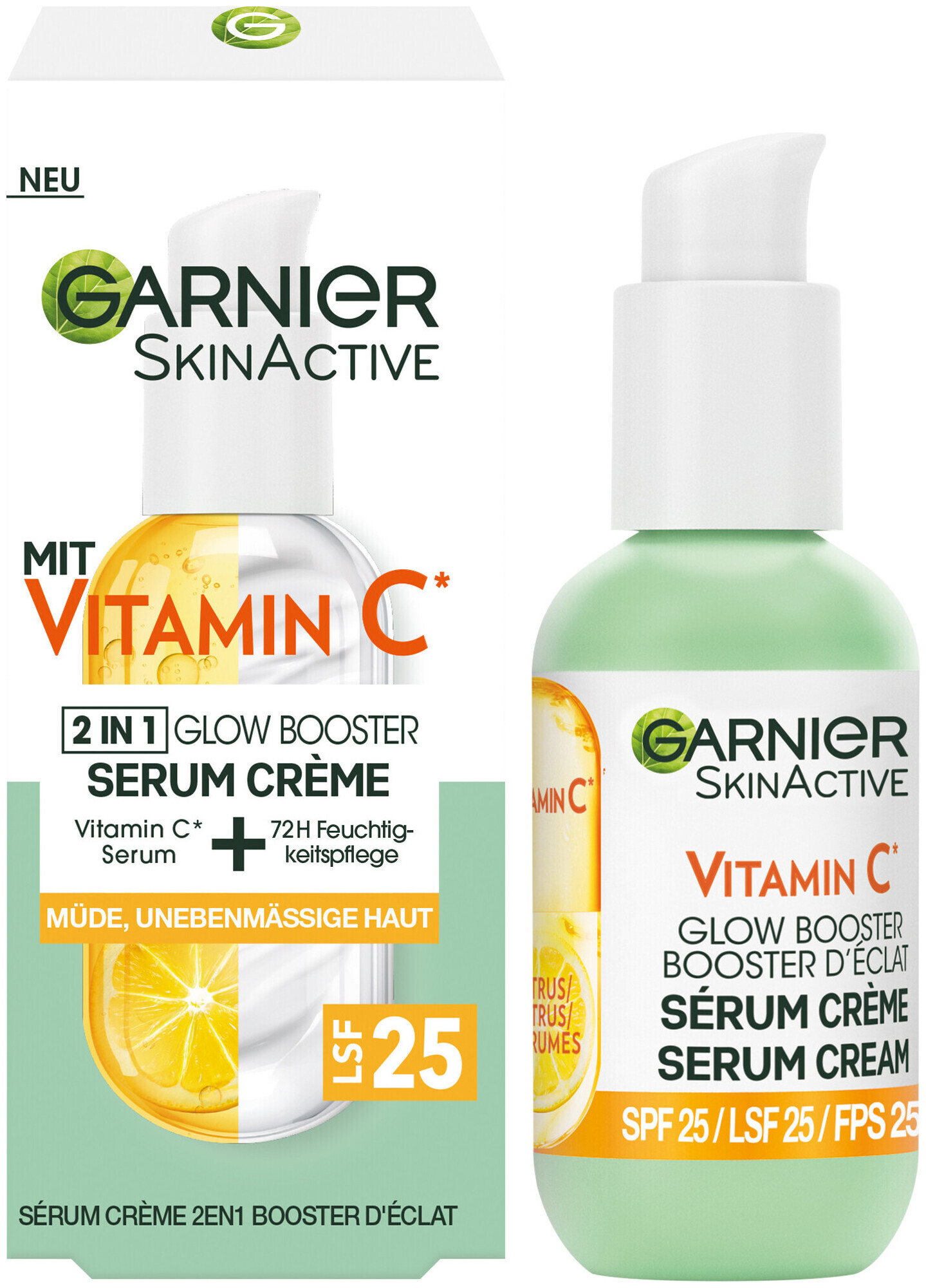 Image of Garnier Serum Creme Vitamin C