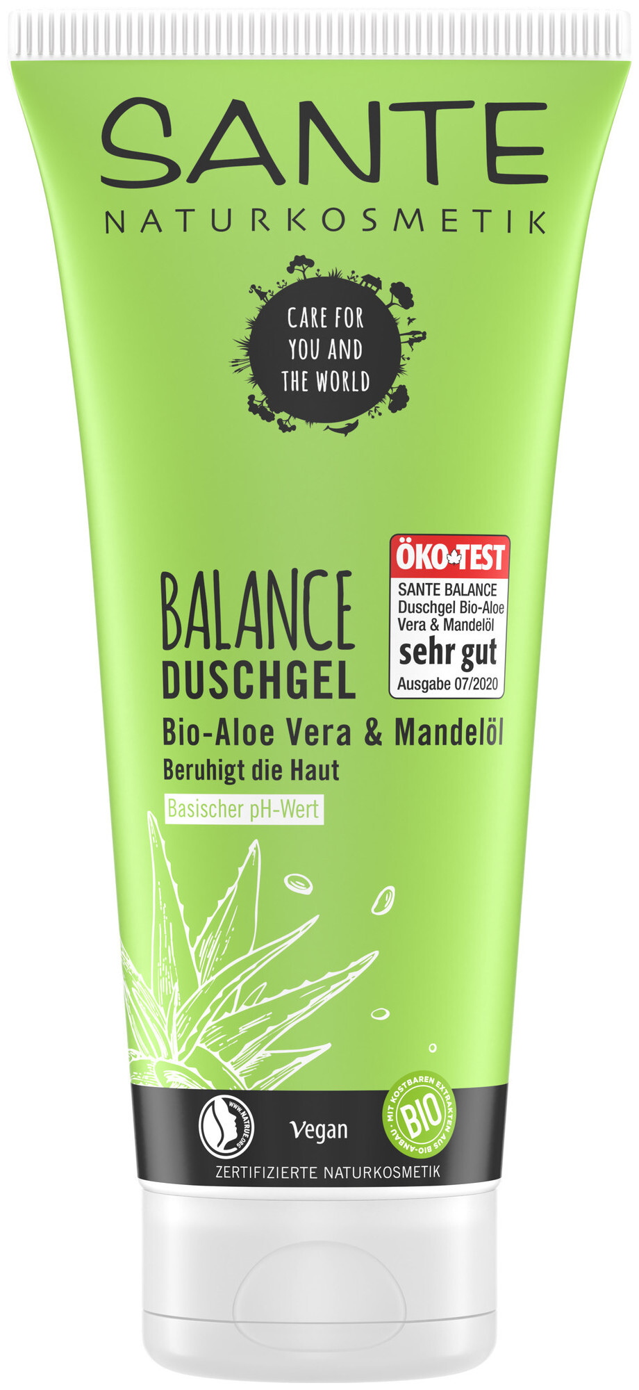 Image of Sante Duschgel Balance Aloe&Mandel 200 ml