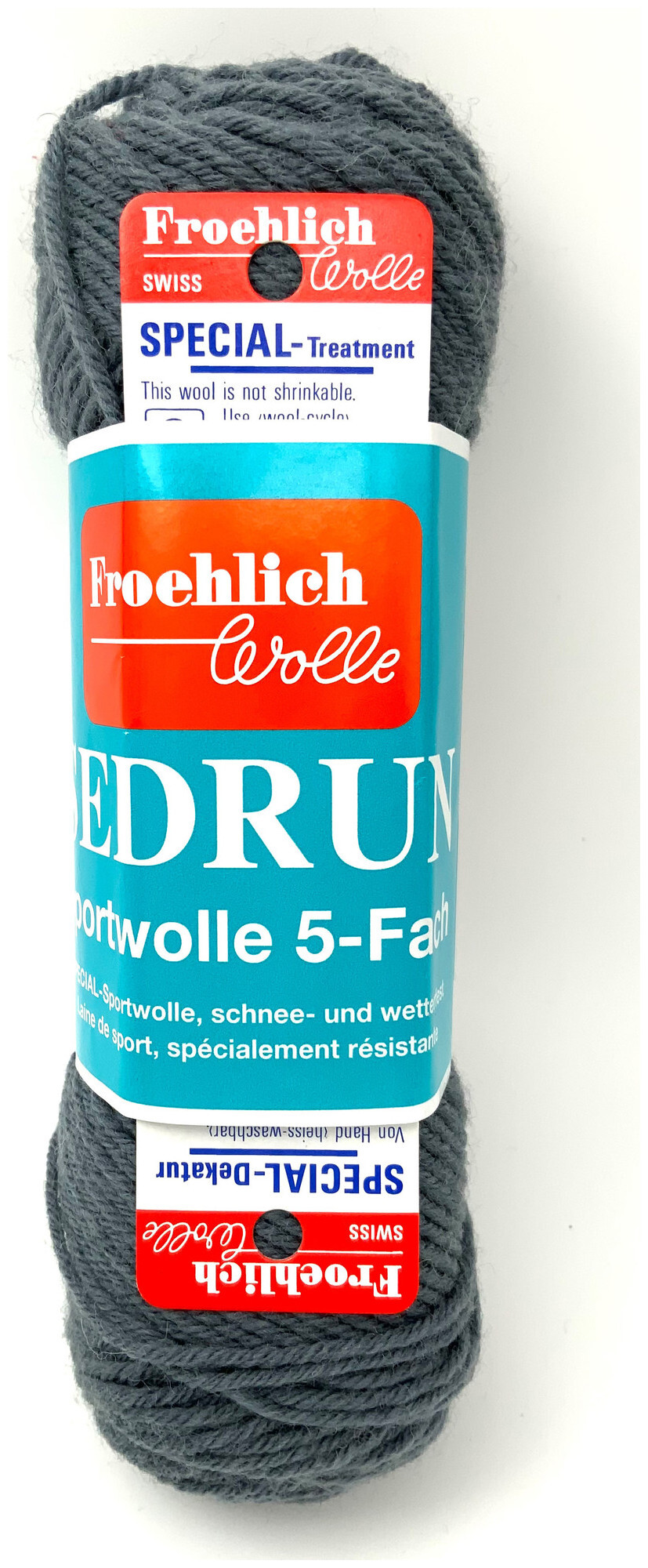 Image of Froehlich Sedrun 5504 Sportsockenwolle anthrazit 50g