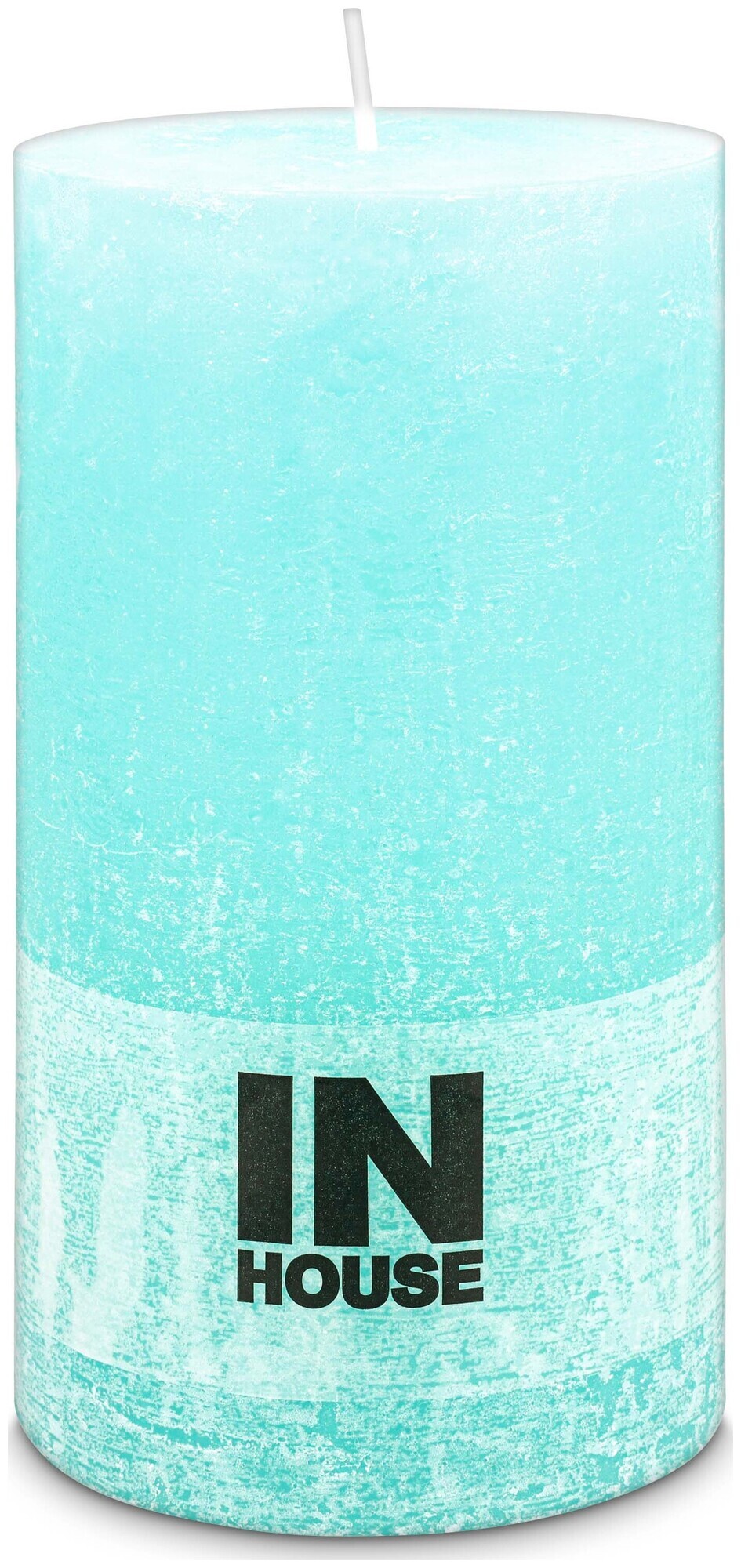 Image of Inhouse Zylinderkerze Rustic 100x180 Minze