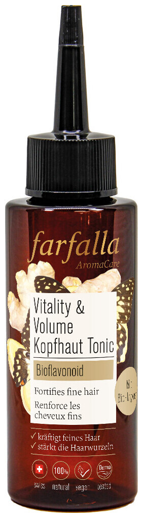 Image of farfalla Vitality & Volume Kopfhaut Tonic Bioflavonoid, 100ml