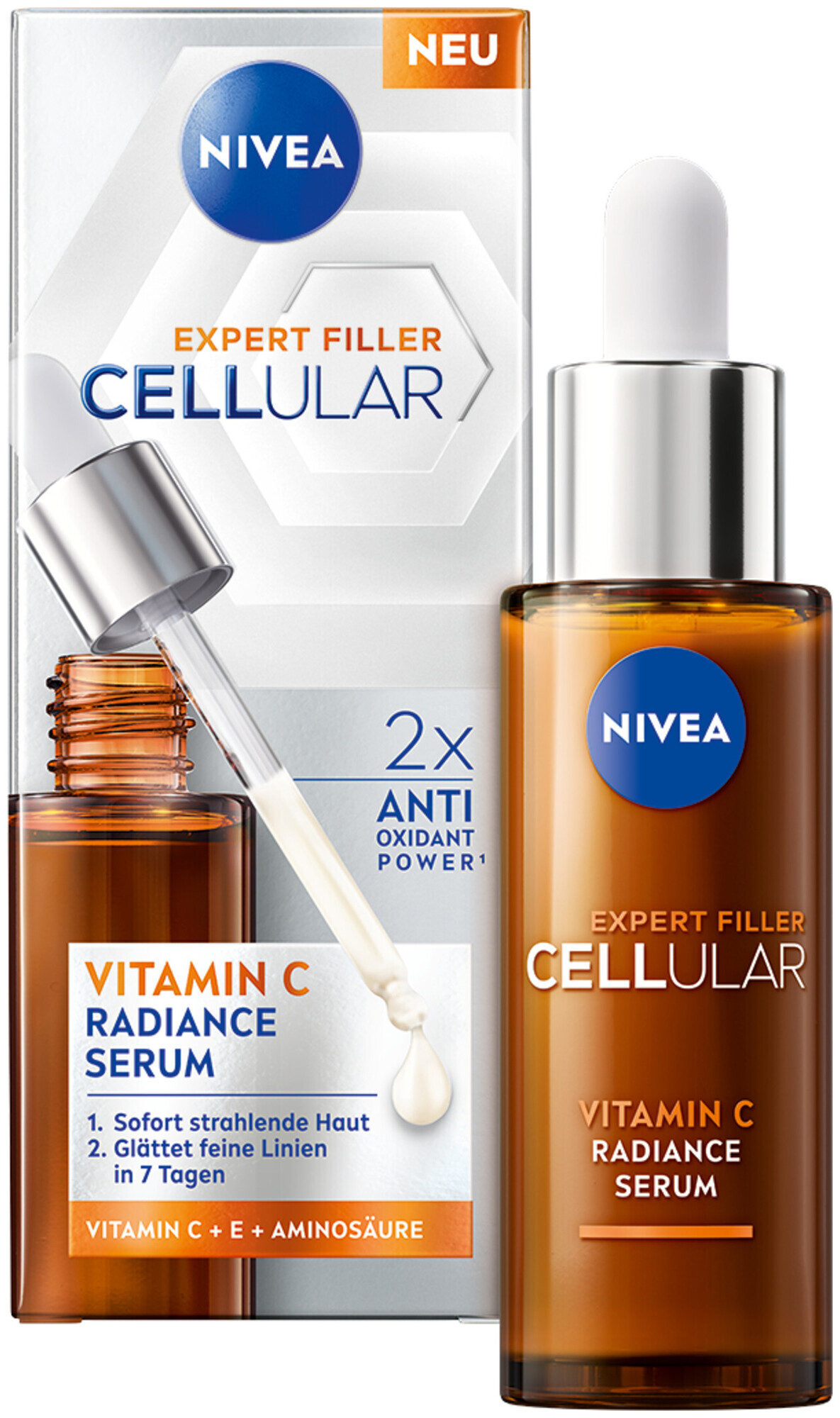Nivea Sérum Vitamine C Radiance Cellular Expert Filler