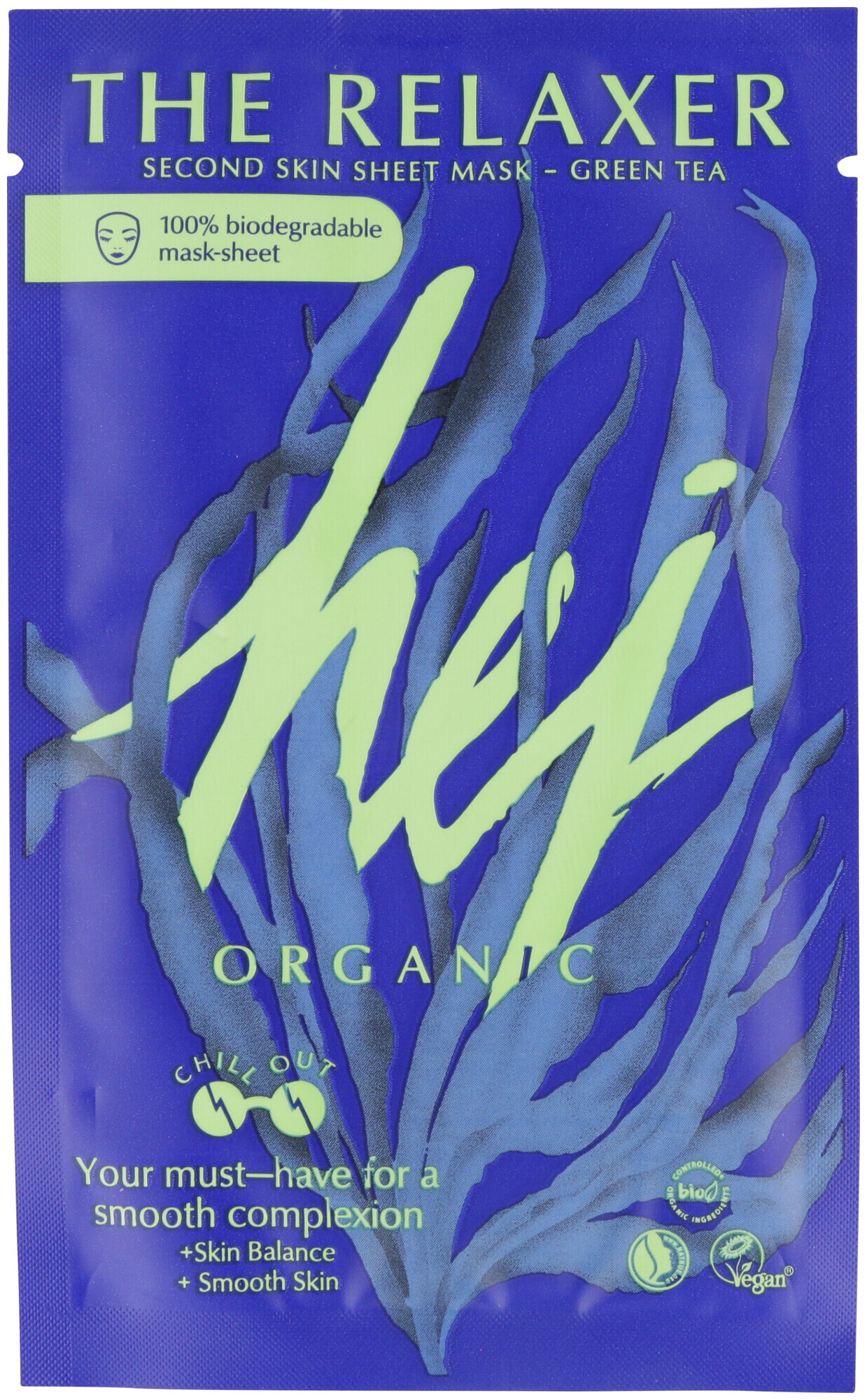 Image of HEJ Organic The Relaxer Second Skin Sheet Mask 1 Stück