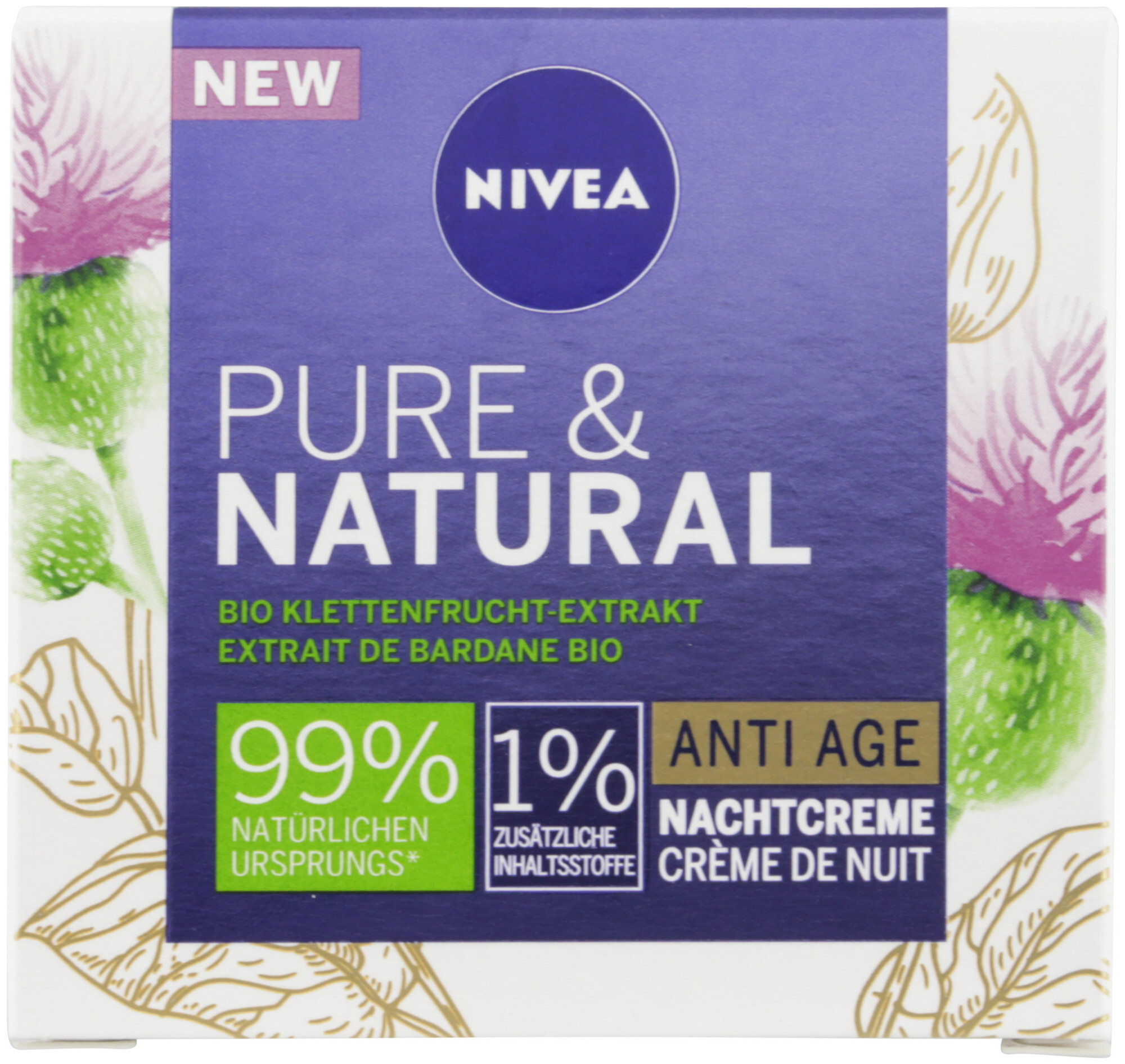 Image of Nivea Naturally Good Anti-Age Nachtcreme