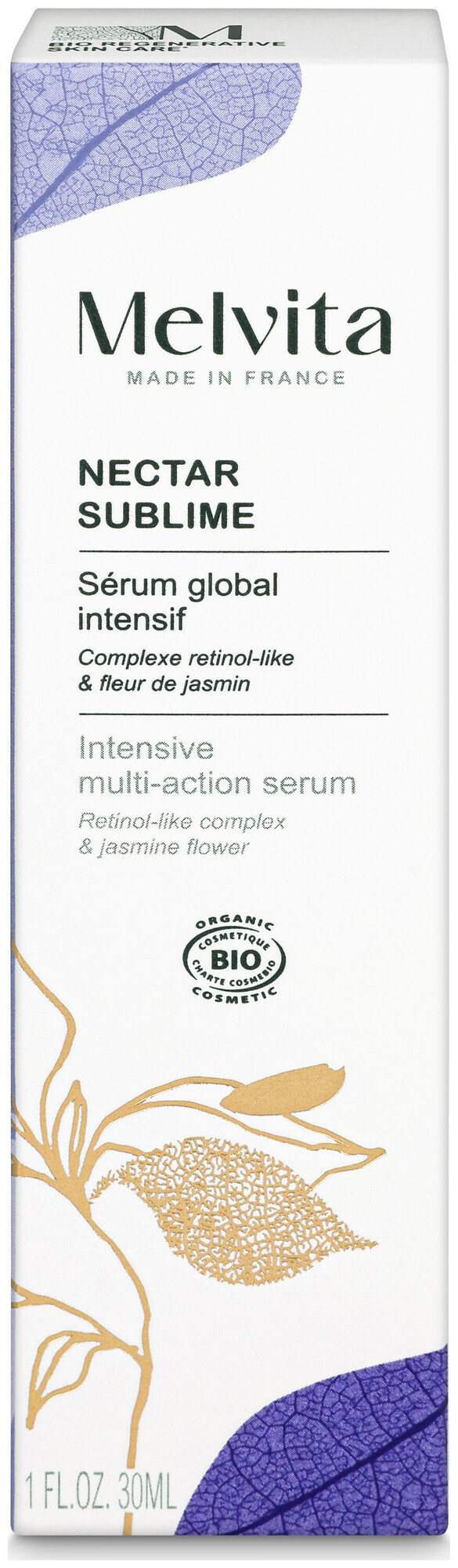 Image of Melvita Nectar Sublime Globales Intensivserum Extrakt aus fermentierter Jasminblüte 30ml