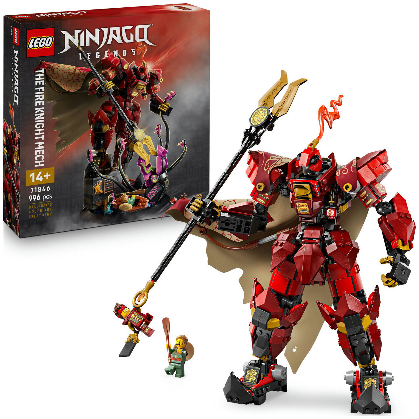 Image of Lego Ninjago Lego® Ninjago 71846 Der Feuerritter-Mech 14+