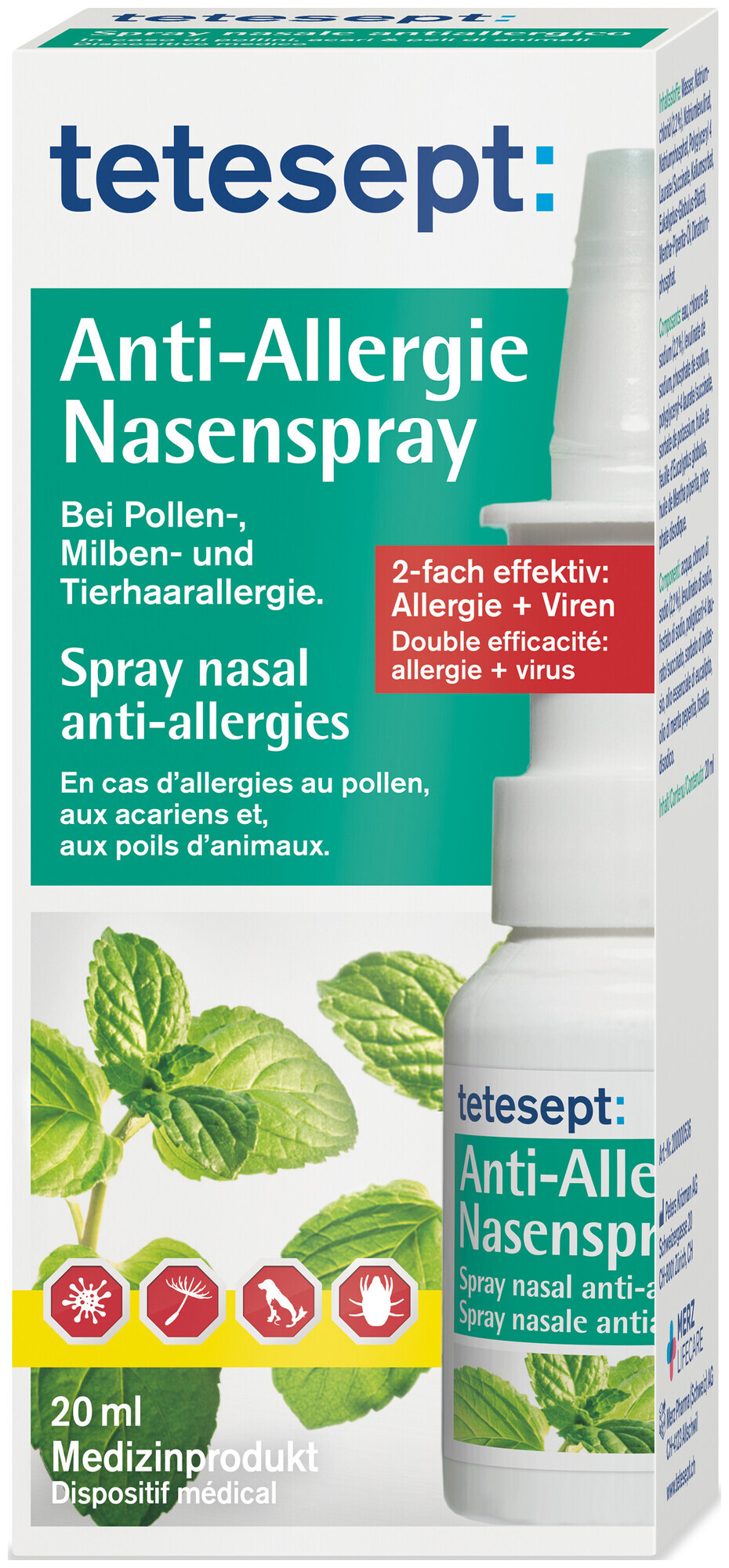 Image of tetesept Nasenspray Anti Allergie