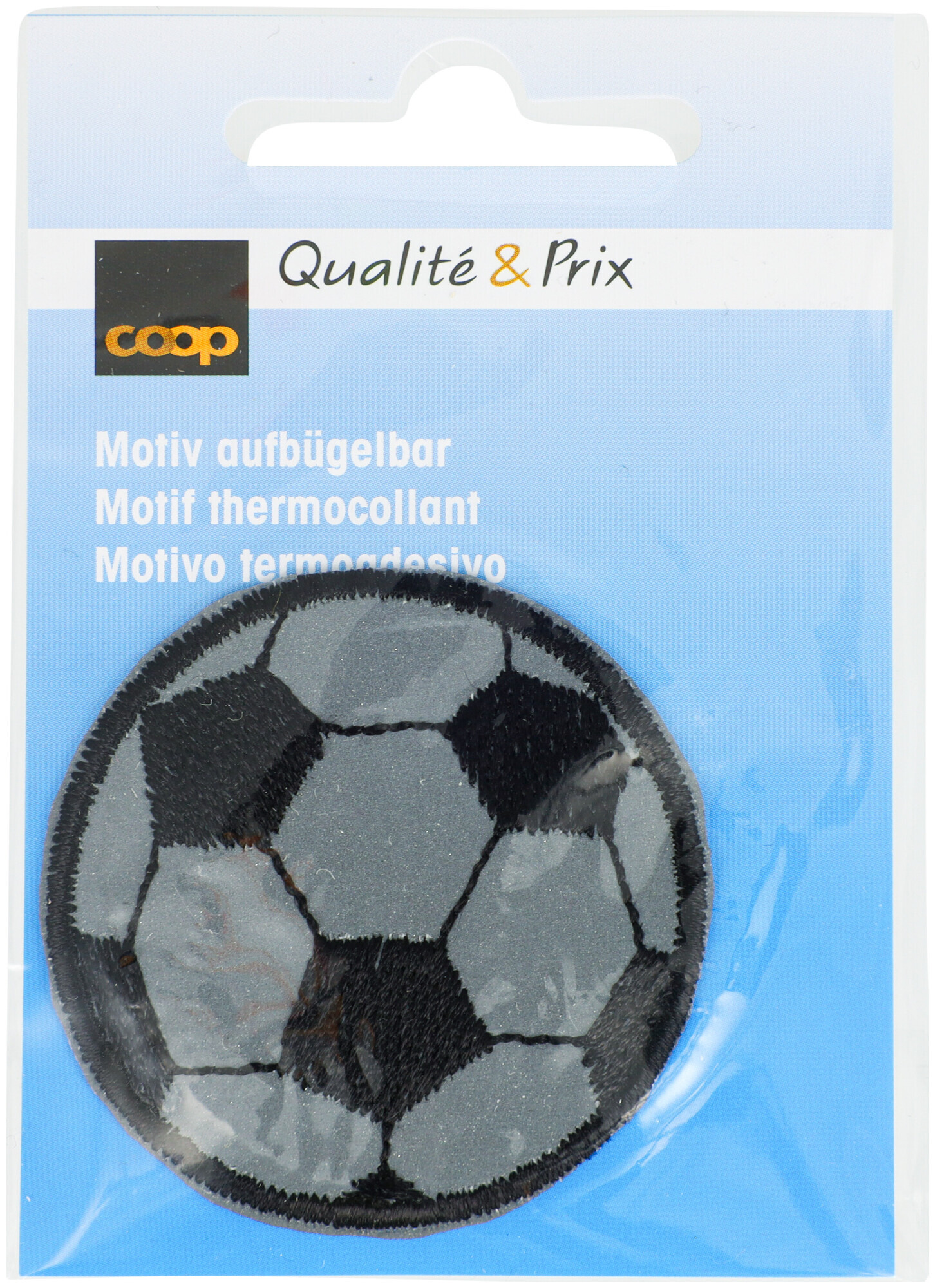 Image of Coop Applikation Sicherheitsmotiv Fussball