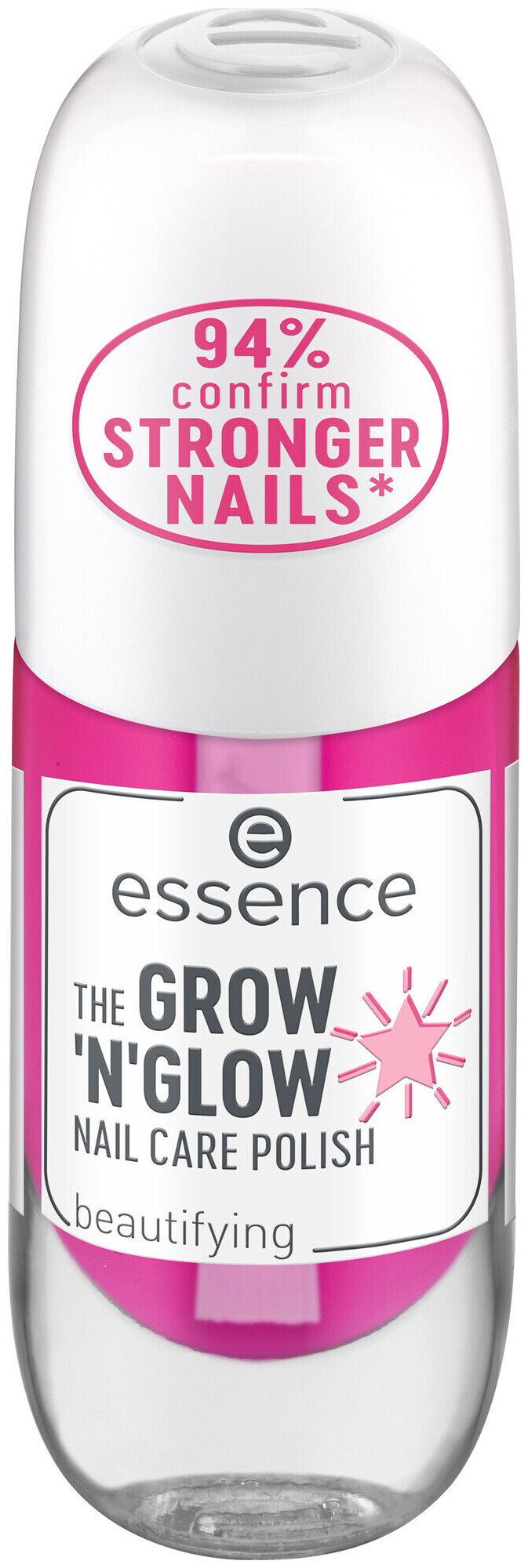 Image of essence THE Grow'n'glow Nail Care Polish 8 ml