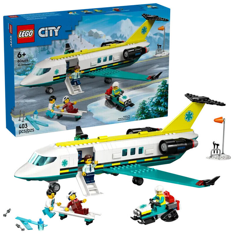 Image of Lego City Lego® City 60465 Notfallrettungsflugzeug 6+ Jahre