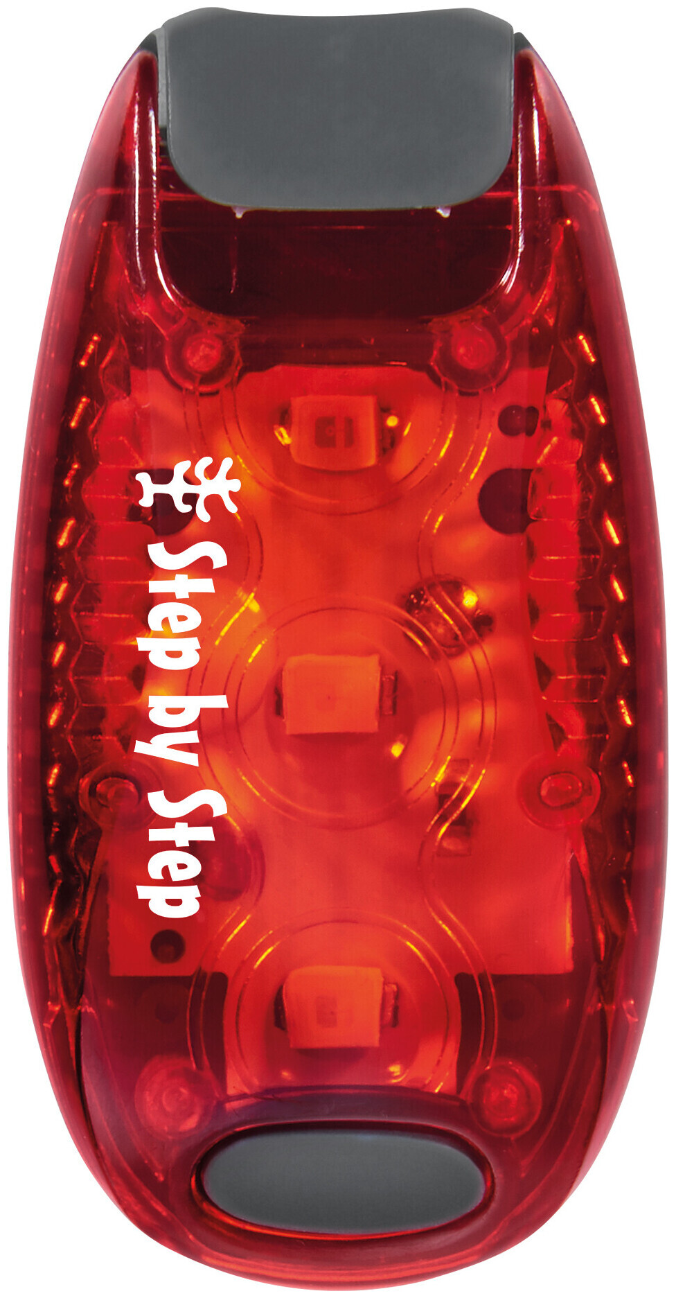Step by Step Lampe à pince de sécurité à LED rouge
