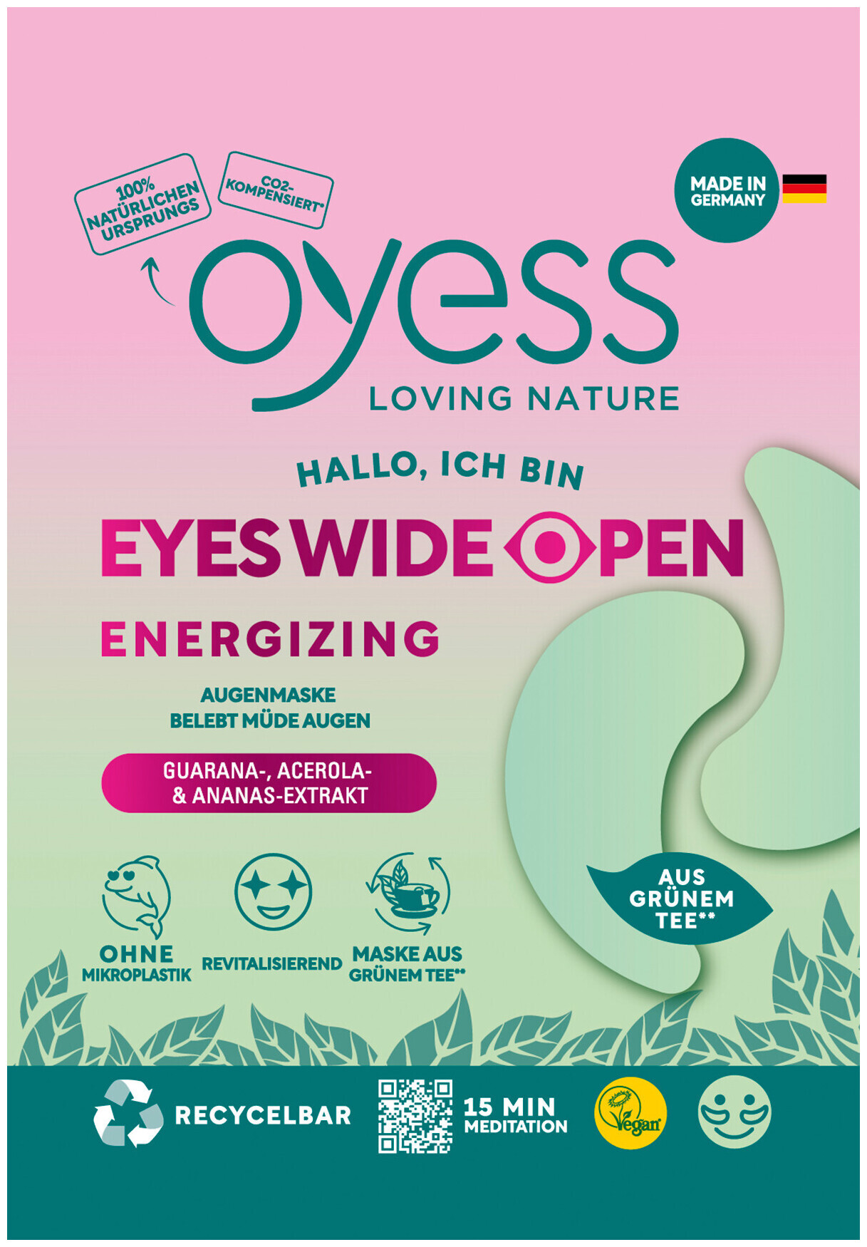Image of Oyess Augenmaske Energizing, 4ml