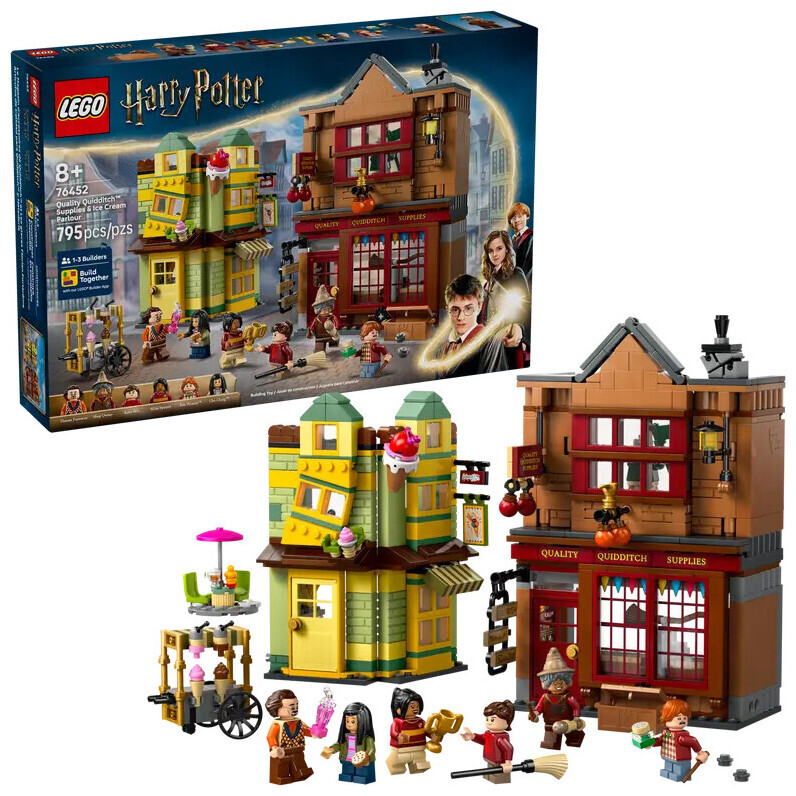Lego Harry Potter 76452 Qualität für Quidditch & Fortescues Eissalon 8+ Jahre
