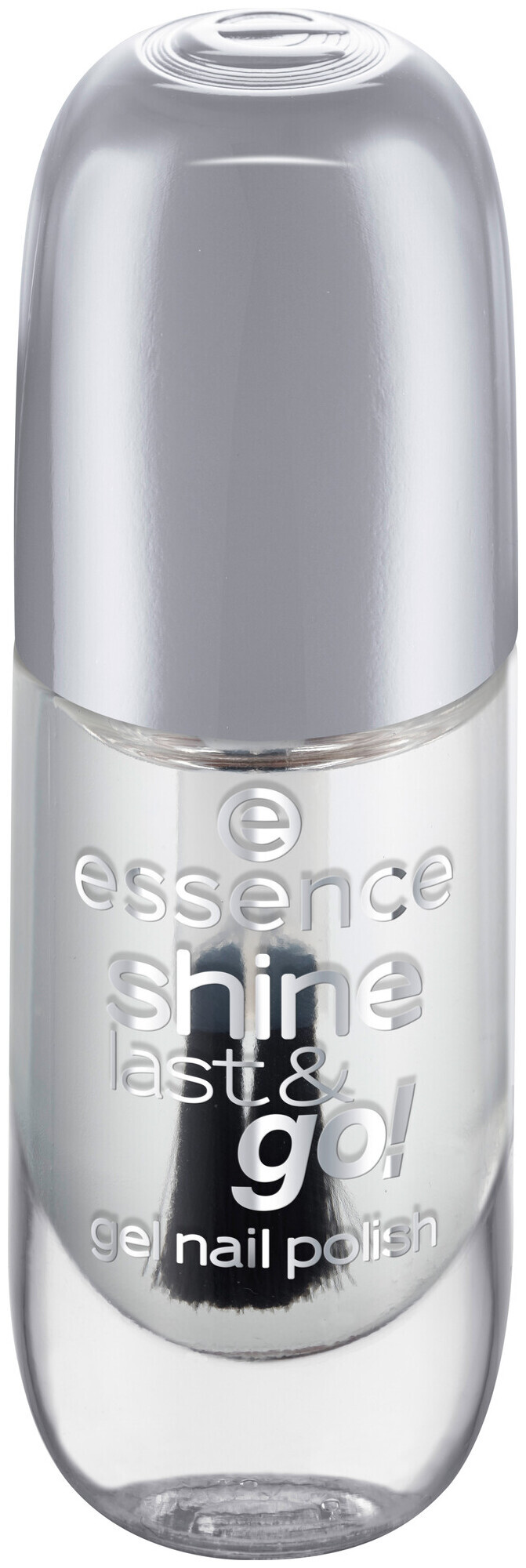 Image of essence shine last & go! gel nail polish 01 absolute pure 8 ml