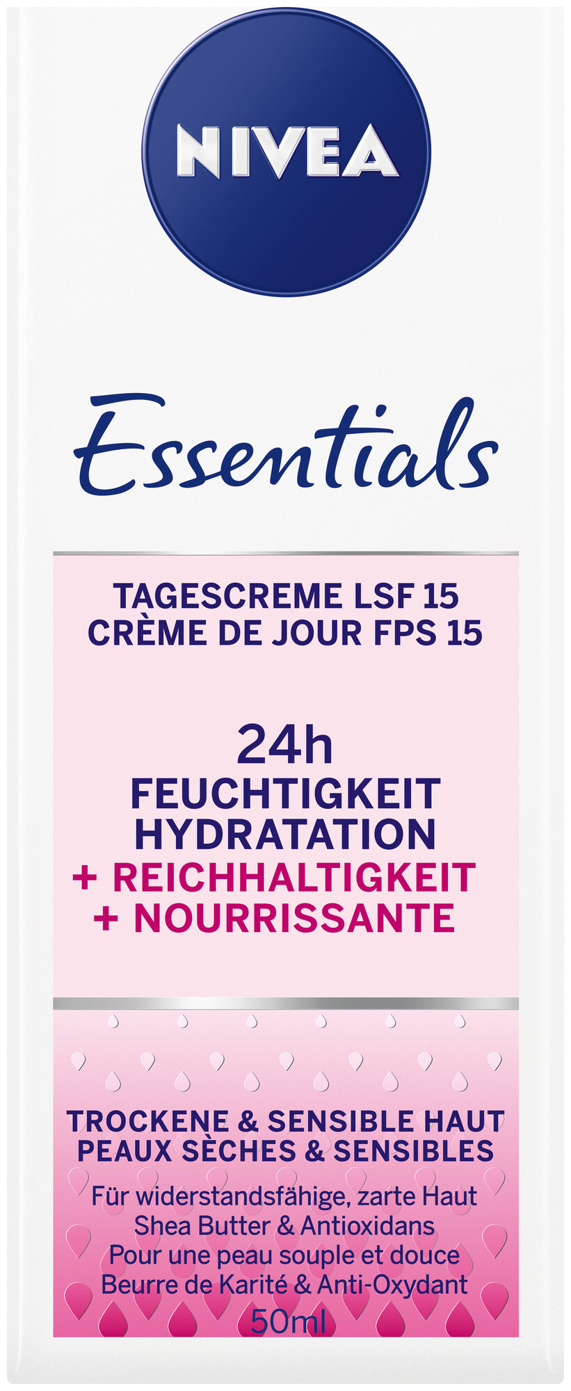 Image of Nivea Reichhaltige Tagescreme LSF 15