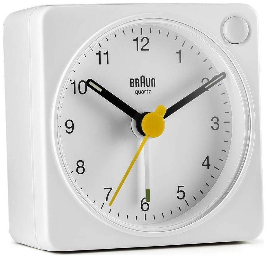 Image of Braun Bc02Xw Reisewecker weiss