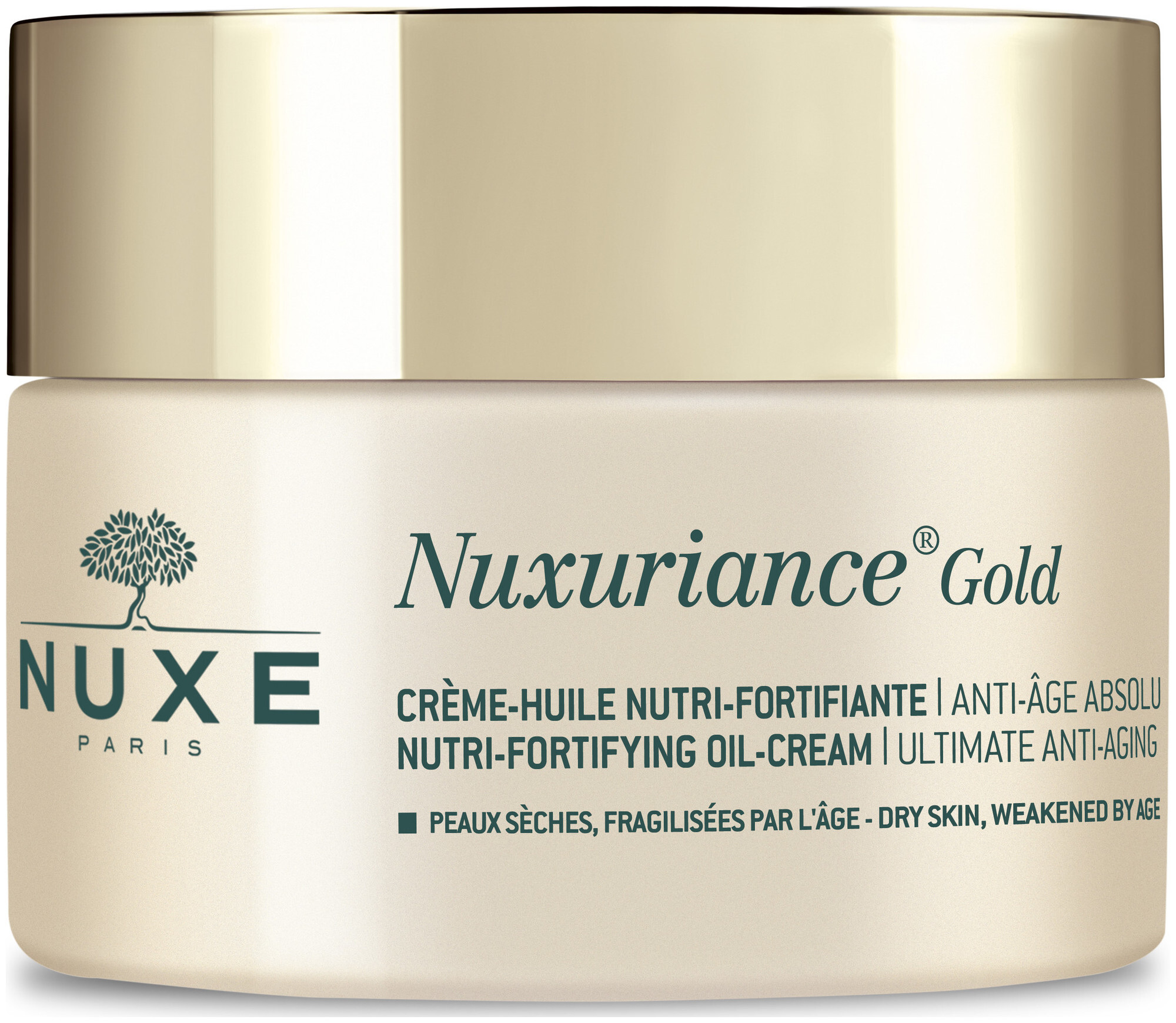 Image of Nuxe Nuxuriance Gold Nährende, Kräftigende Öl-Creme 50ml