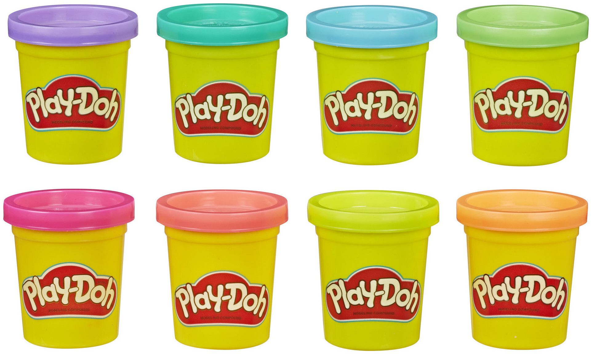 Image of Play-Doh Modellieren 8er Pack ass. (Mehrfarbig)