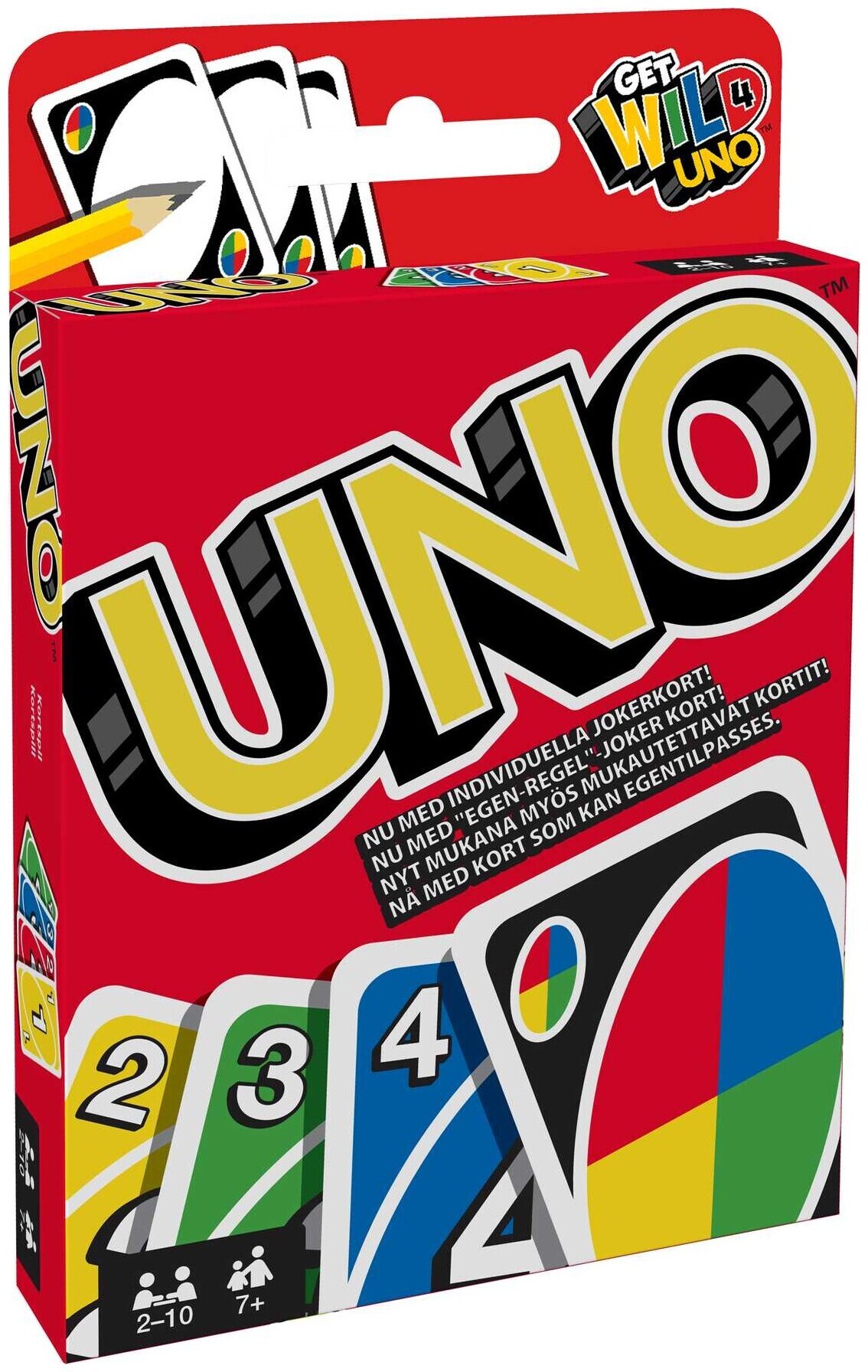 Image of Mattel Uno Kartenspiel 7+ Jahre