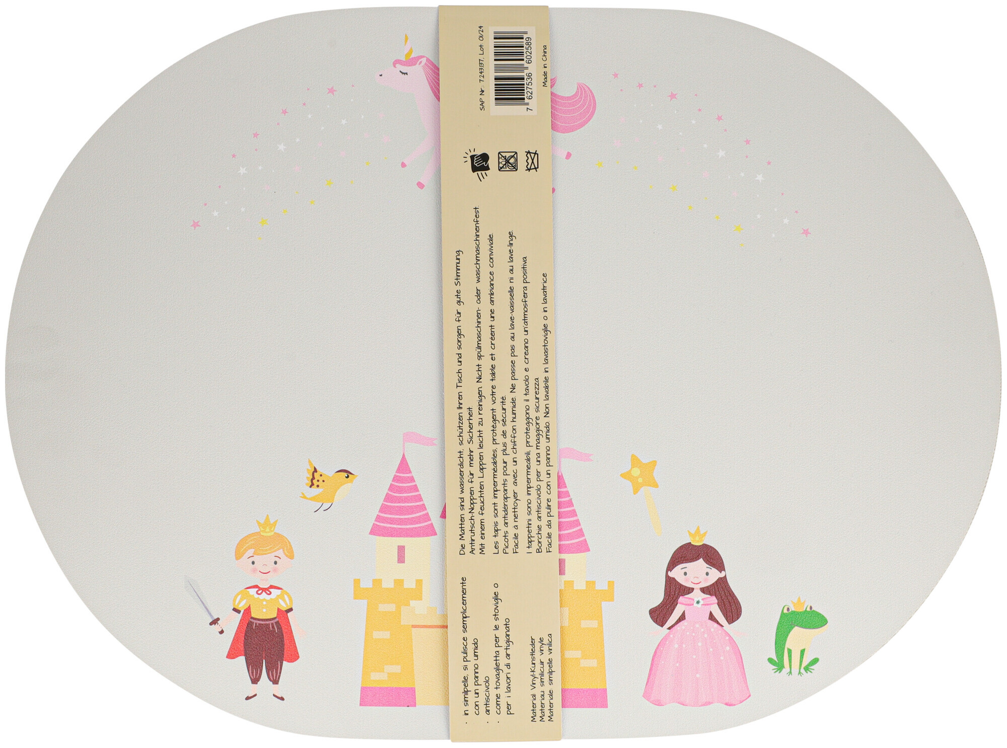 Image of Tischsets Prinzessin & Savannentiere