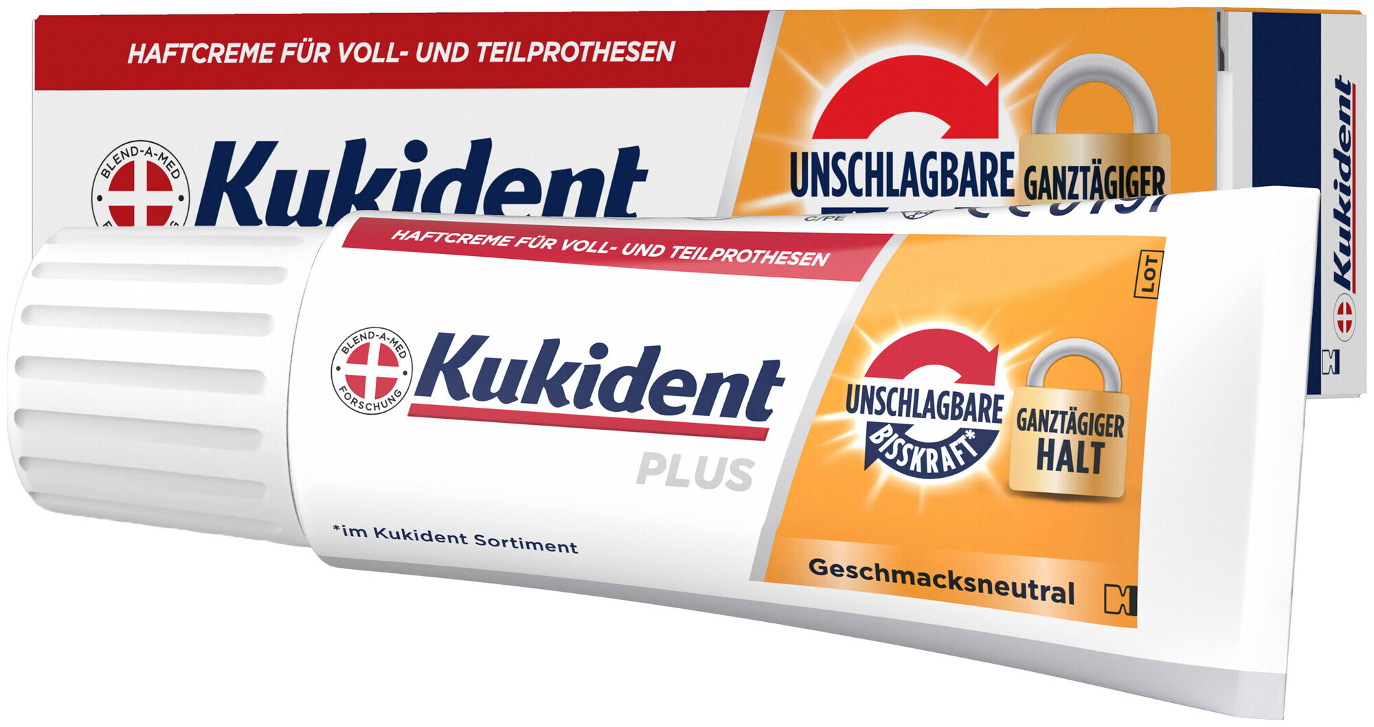 Image of Kukident Haftcreme Plus Unschlagbare Bisskraft