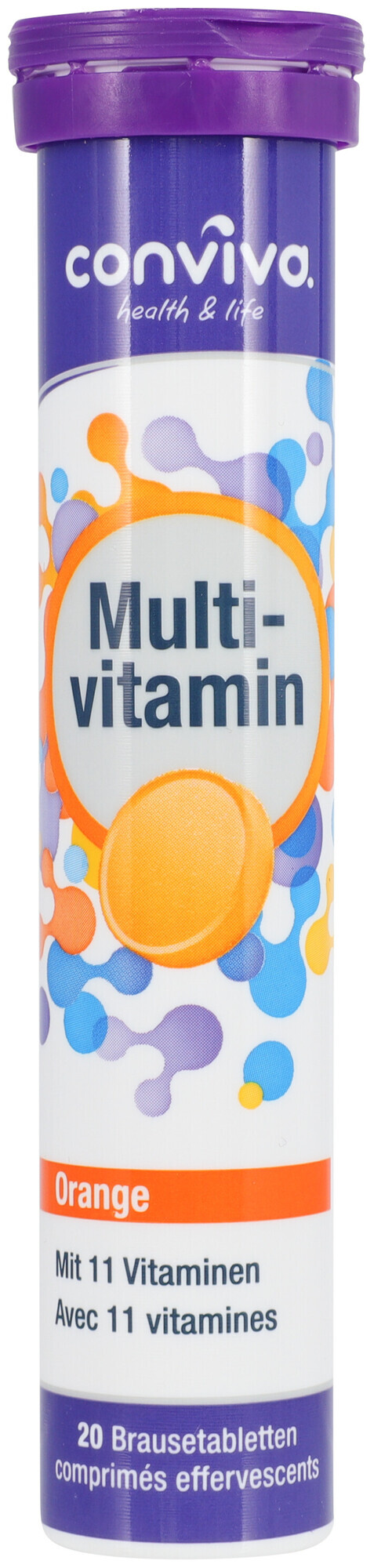 Image of conviva Multivitamin Orange 20 Stück