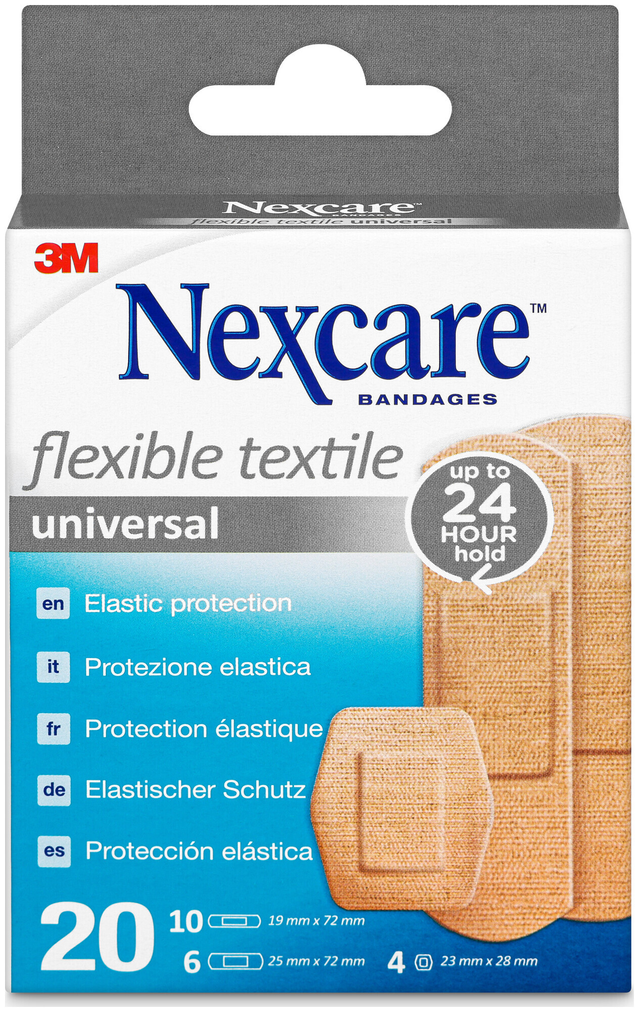 Image of Nexcare Elastische Textilpflaster 20 Stück