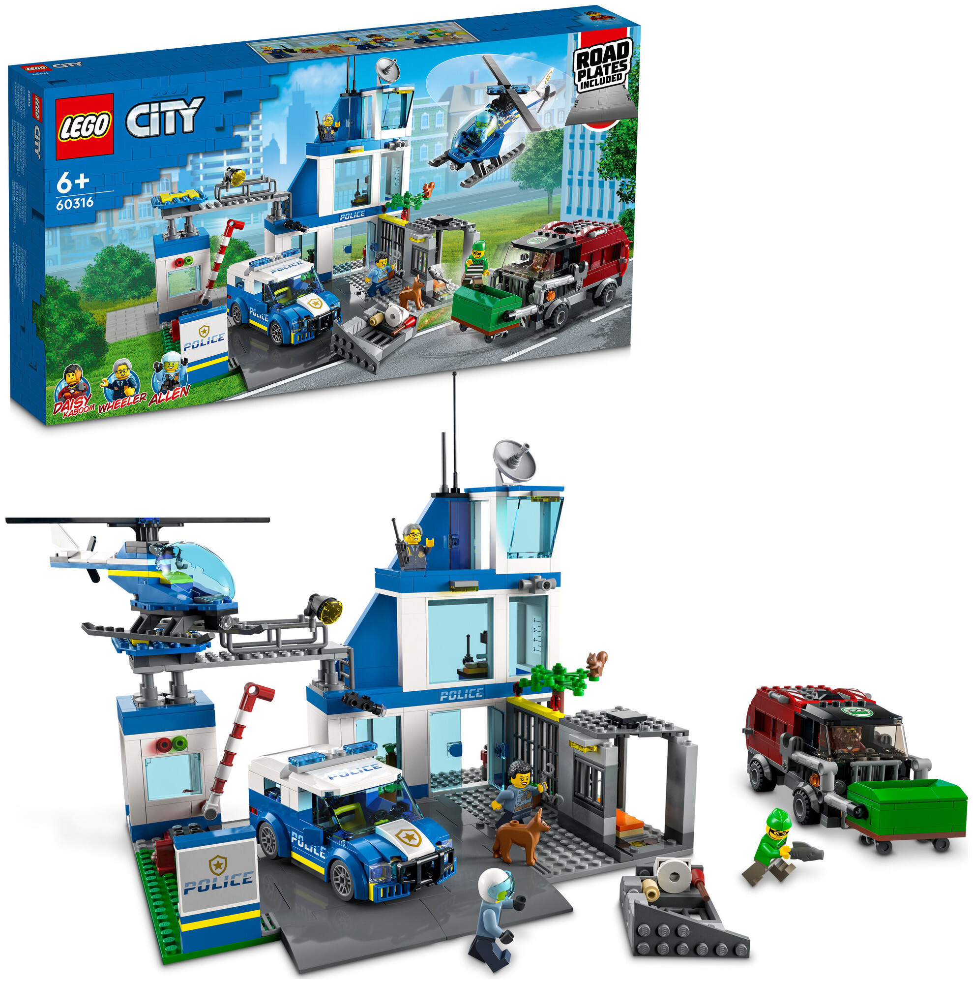 Image of Lego City Lego® City 60316 Polizeistation