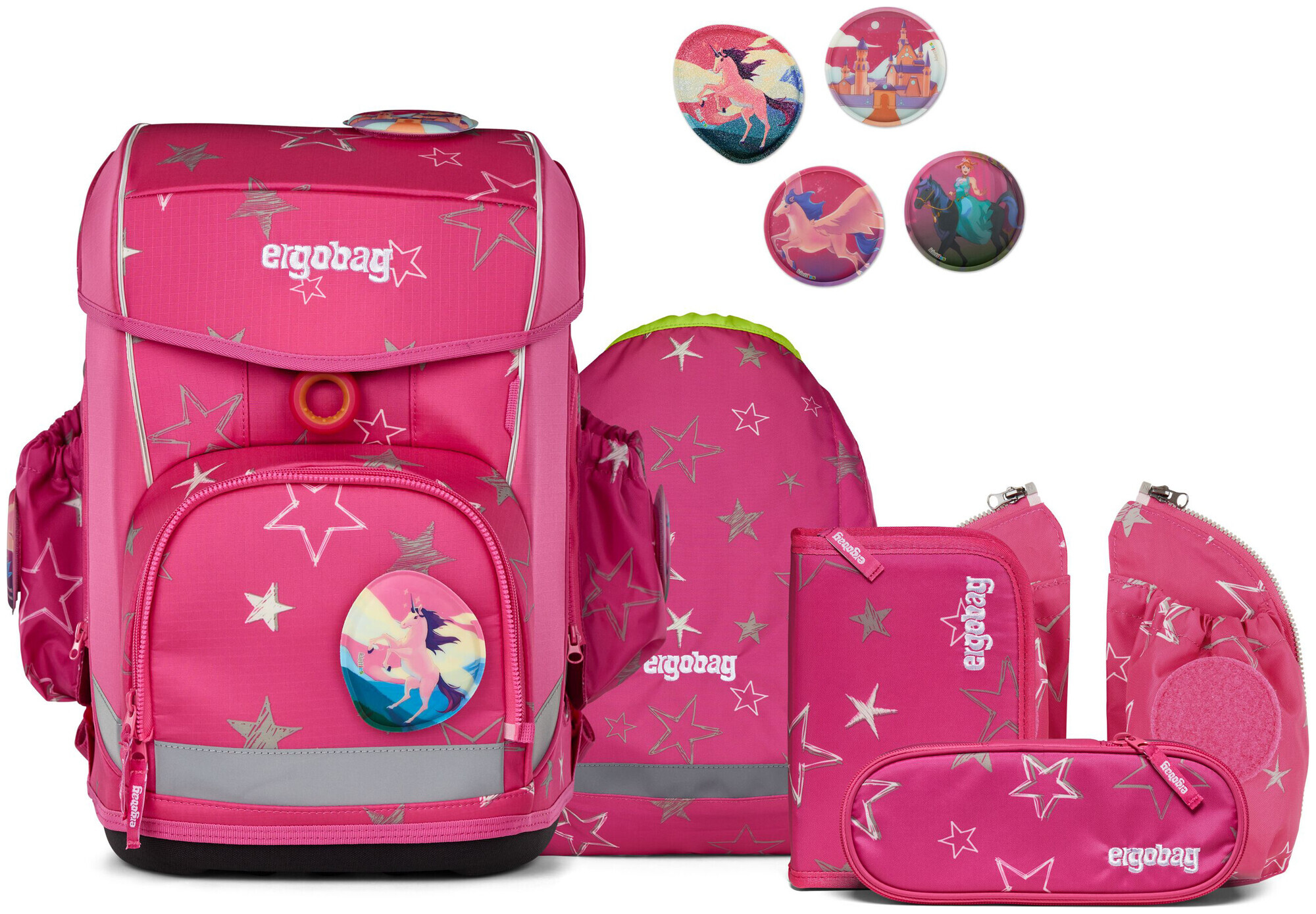 ergobag cubo light set de 5 pcs SternzauBär