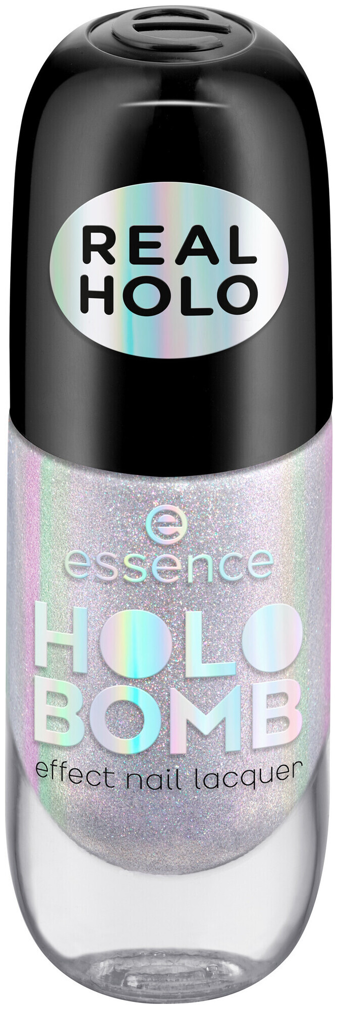 Image of essence Holo Bomb effect nail lacquer 01 Ridin' Holo 8 ml