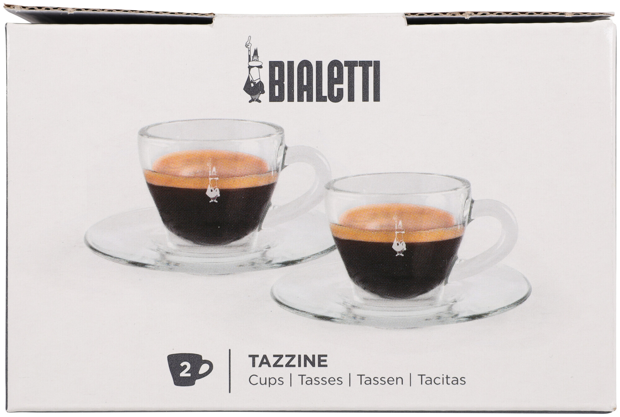 Image of Bialetti 2-tlg Set Espressotassen Glas
