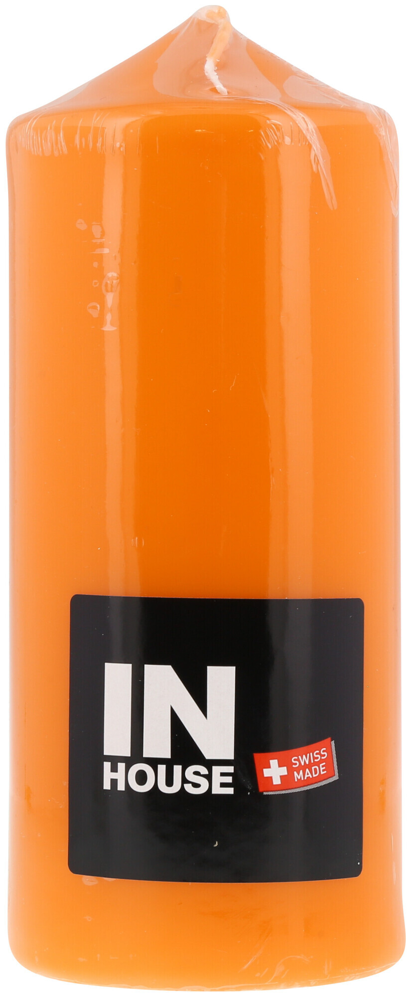 Image of Inhouse Zylinderkerze 80x200mm orange