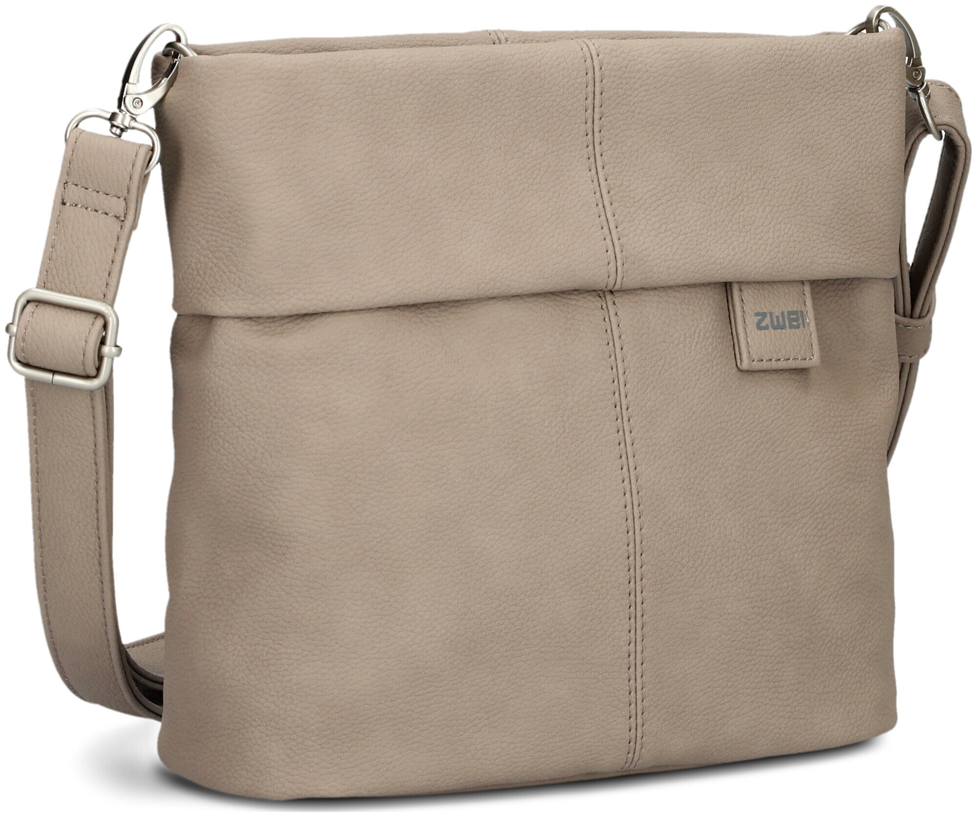 Zwei sac à main nubuck cappuccino